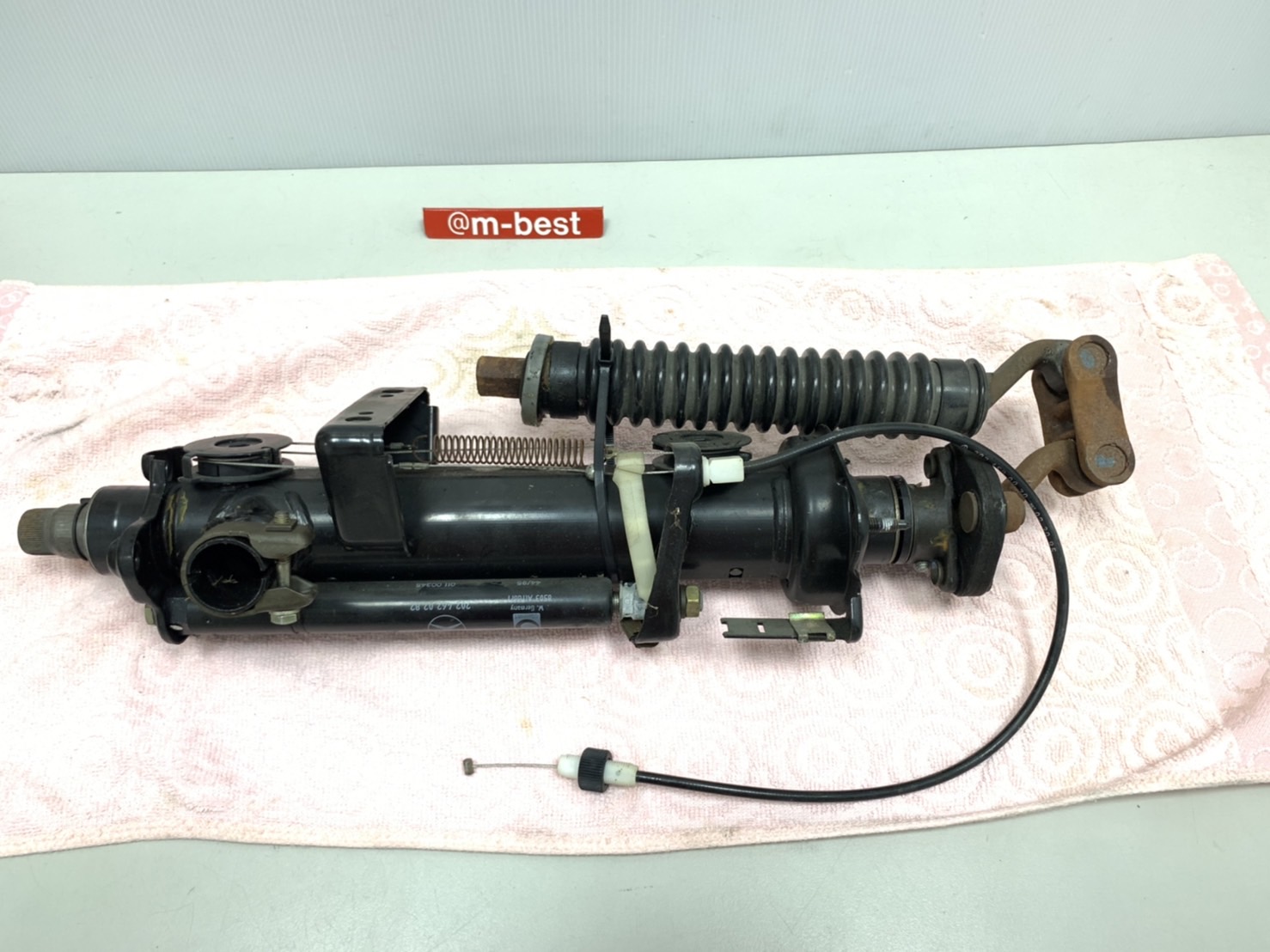 W202 S202 1993-1997 方向機槍管 主機 方向盤 槍管 方向機柱 (有手動方向盤升縮功能用) 2024600616