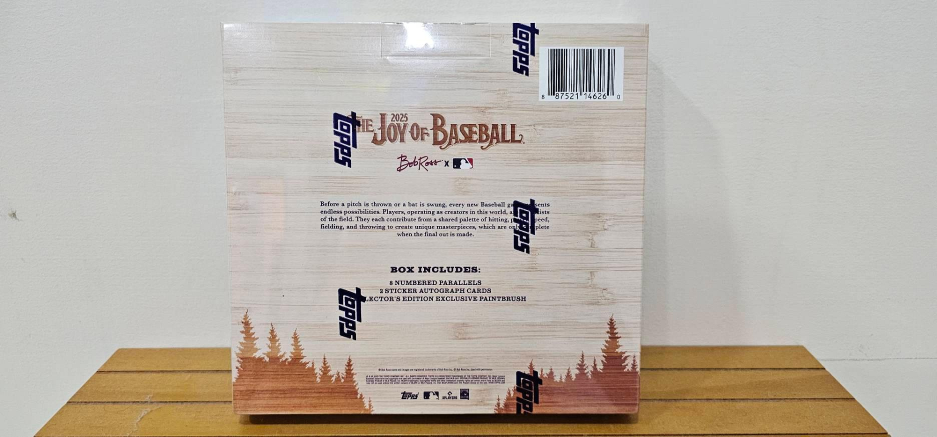 限時特價2025 Topps x Bob Ross: - Collectors Box 抽大谷翔平限量卡盒 