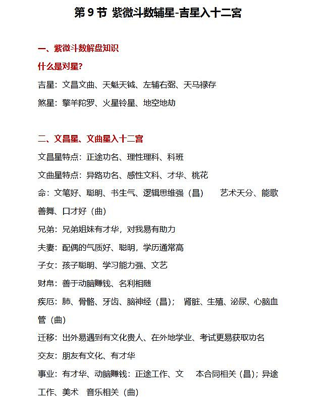 庄氏飞星派紫微斗数实战课原始资料图片第11