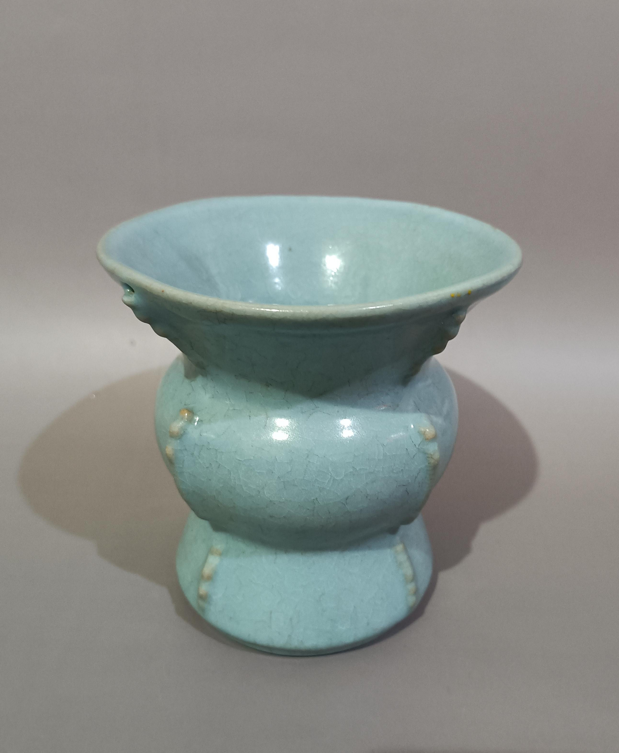 岩如堂收藏」奉華 汝窯仿青銅尊（限定下標） | Yahoo拍賣