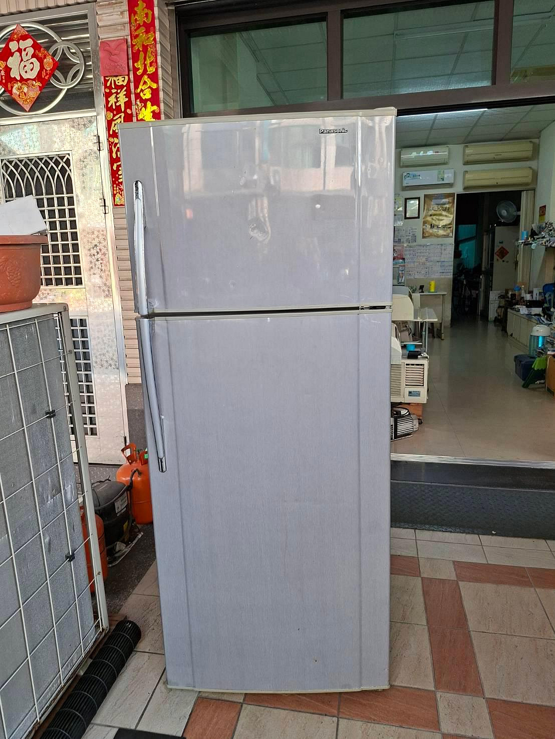 高雄 二手國際NR-481T雙門電冰箱6980元