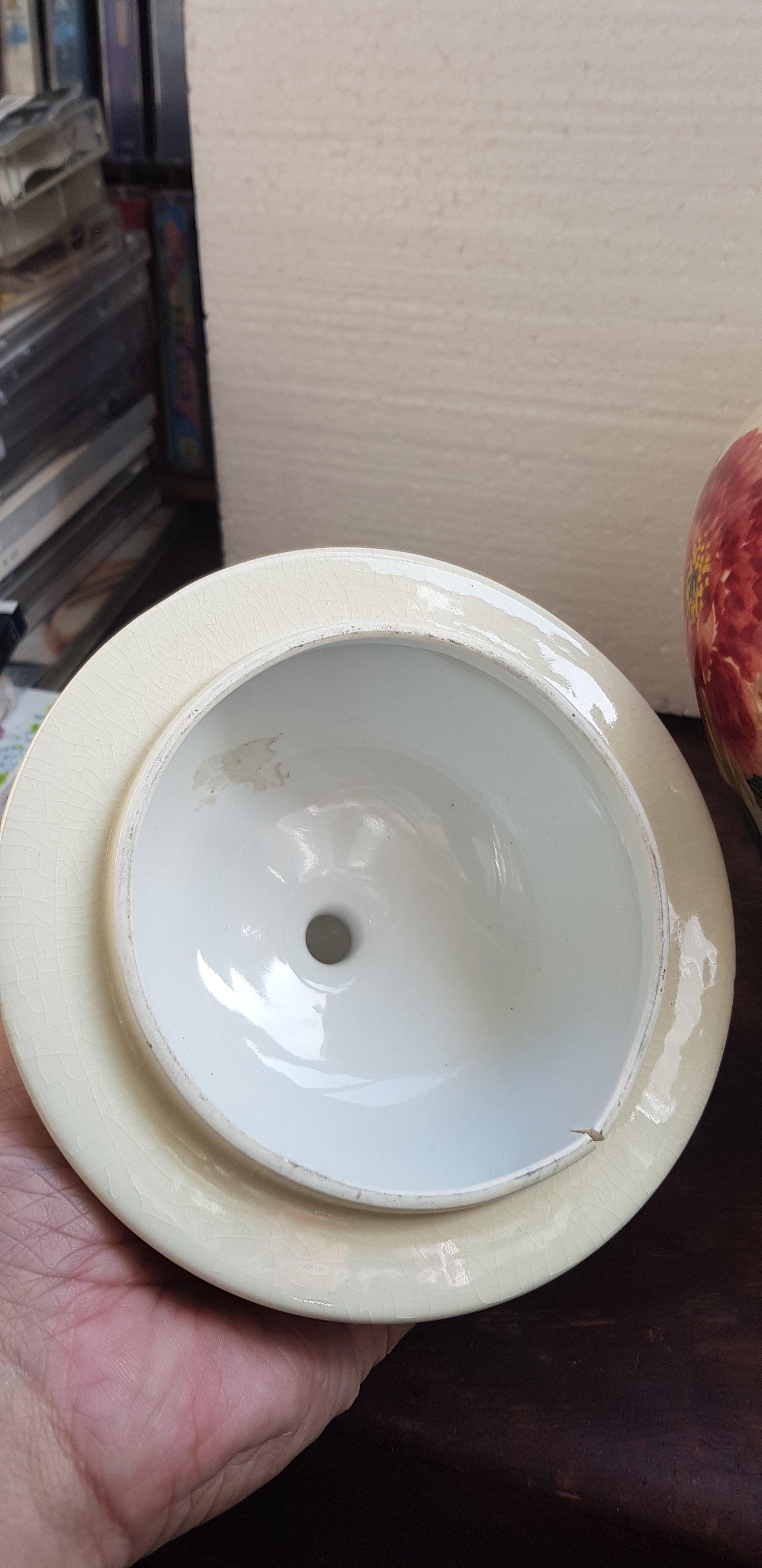 中華陶瓷花瓶瓷器特殊工藝造型任克重鳥富貴白頭台北北投| Yahoo拍賣
