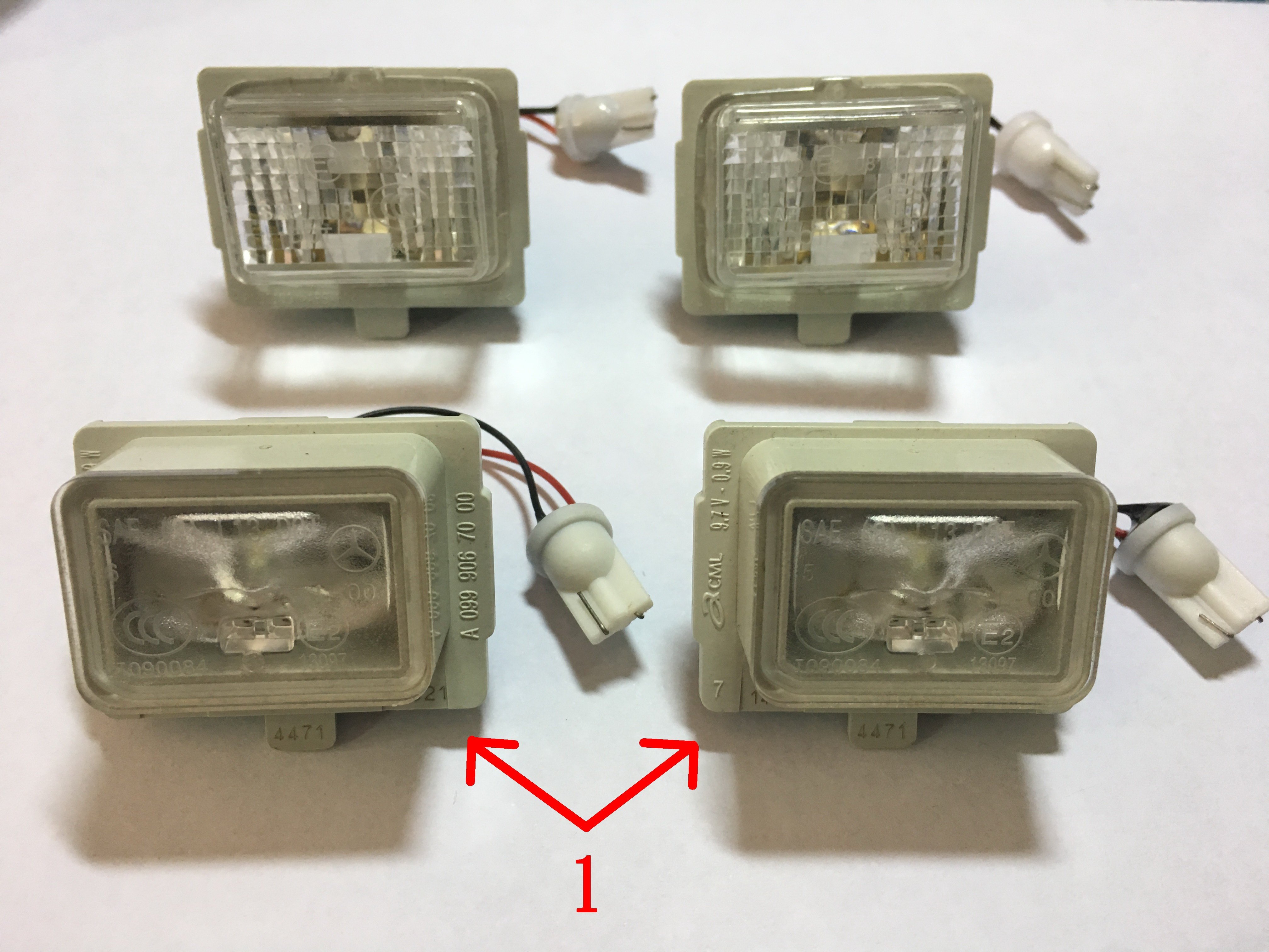 BENZ 賓士 原廠 LED 牌照燈 車牌燈 後牌燈  W212 W213 W204 W205 S212 S204 C207 W221 W222 W216