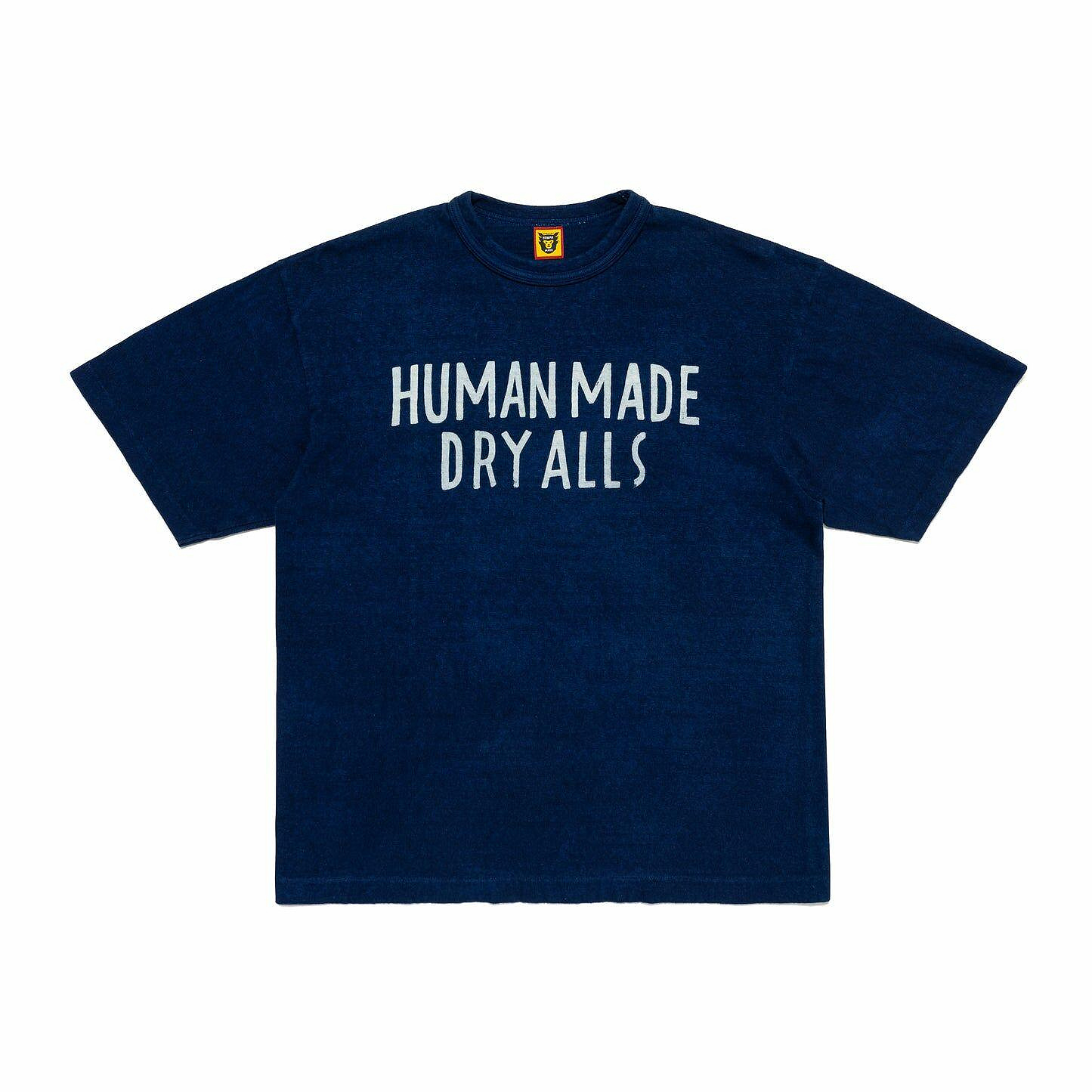 日貨代購CITY】2024SS HUMAN MADE INDIGO DYED T-SHIRT #1 山水畫毛筆 