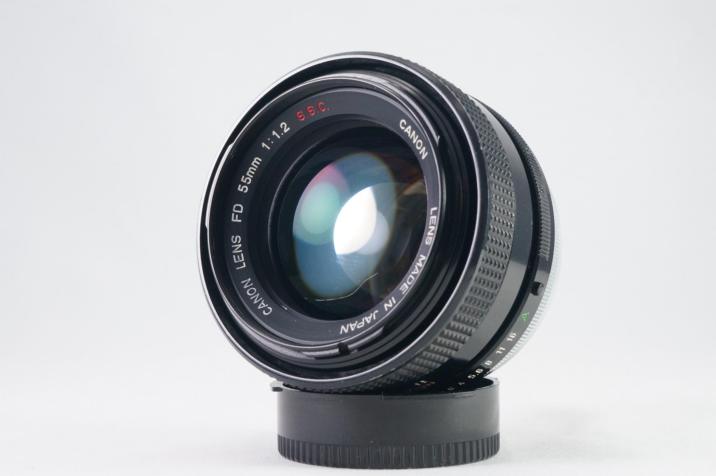 **日光銀鹽** Canon Lens FD 55mm F1.2 S.S.C #754