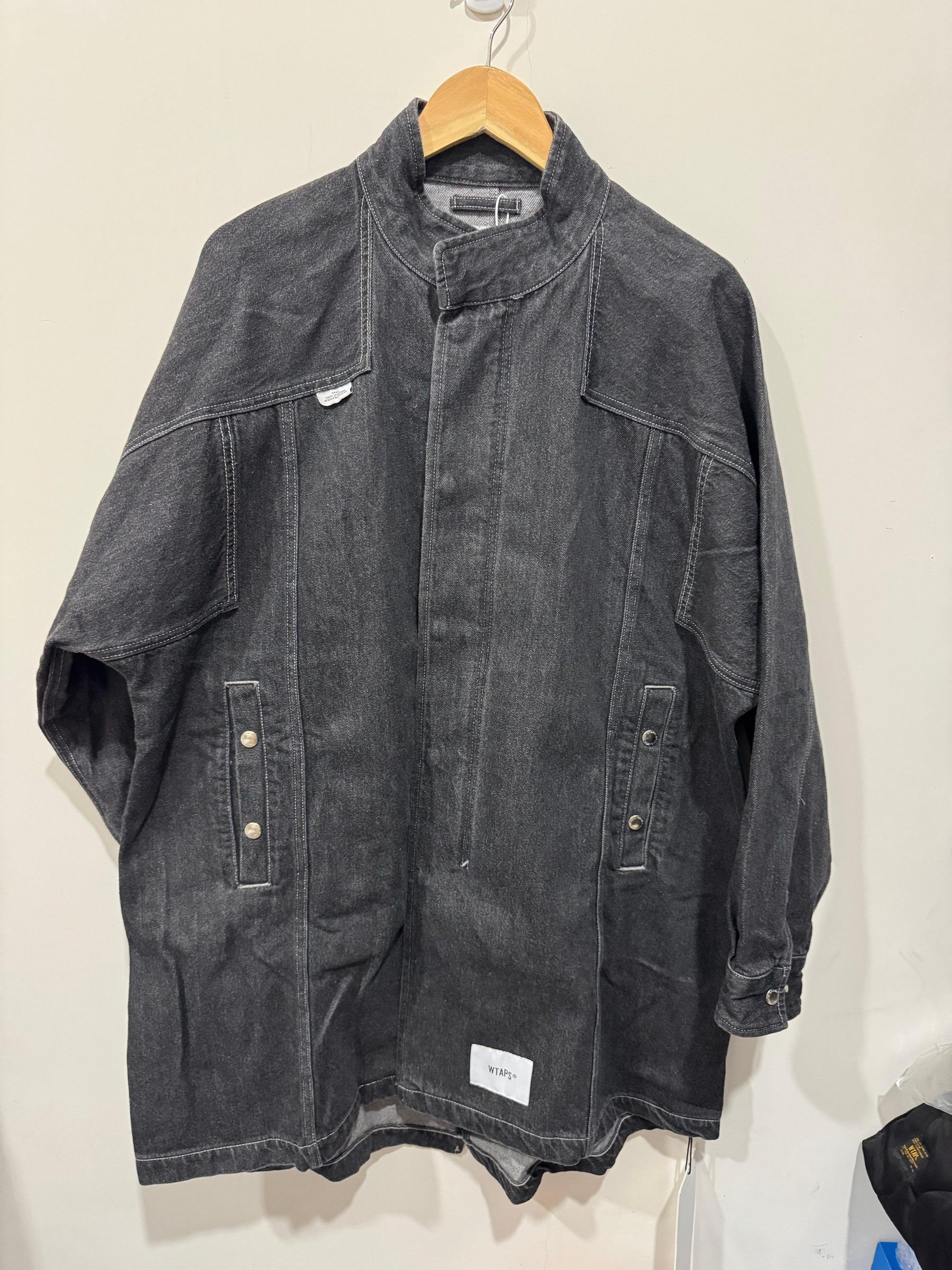 WTAPS THOMPSON JACKET COTTON DENIM 卍ライン WTAPS THOMPSON JACKET