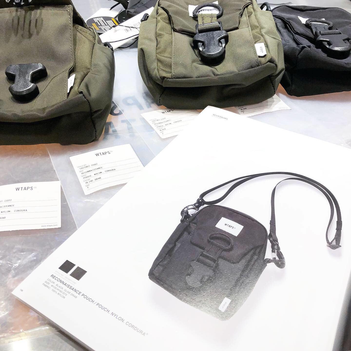 19AW WTAPS RECONNAISSANCE POUCH BLACK WTAPS Bags | CLOTHBASE