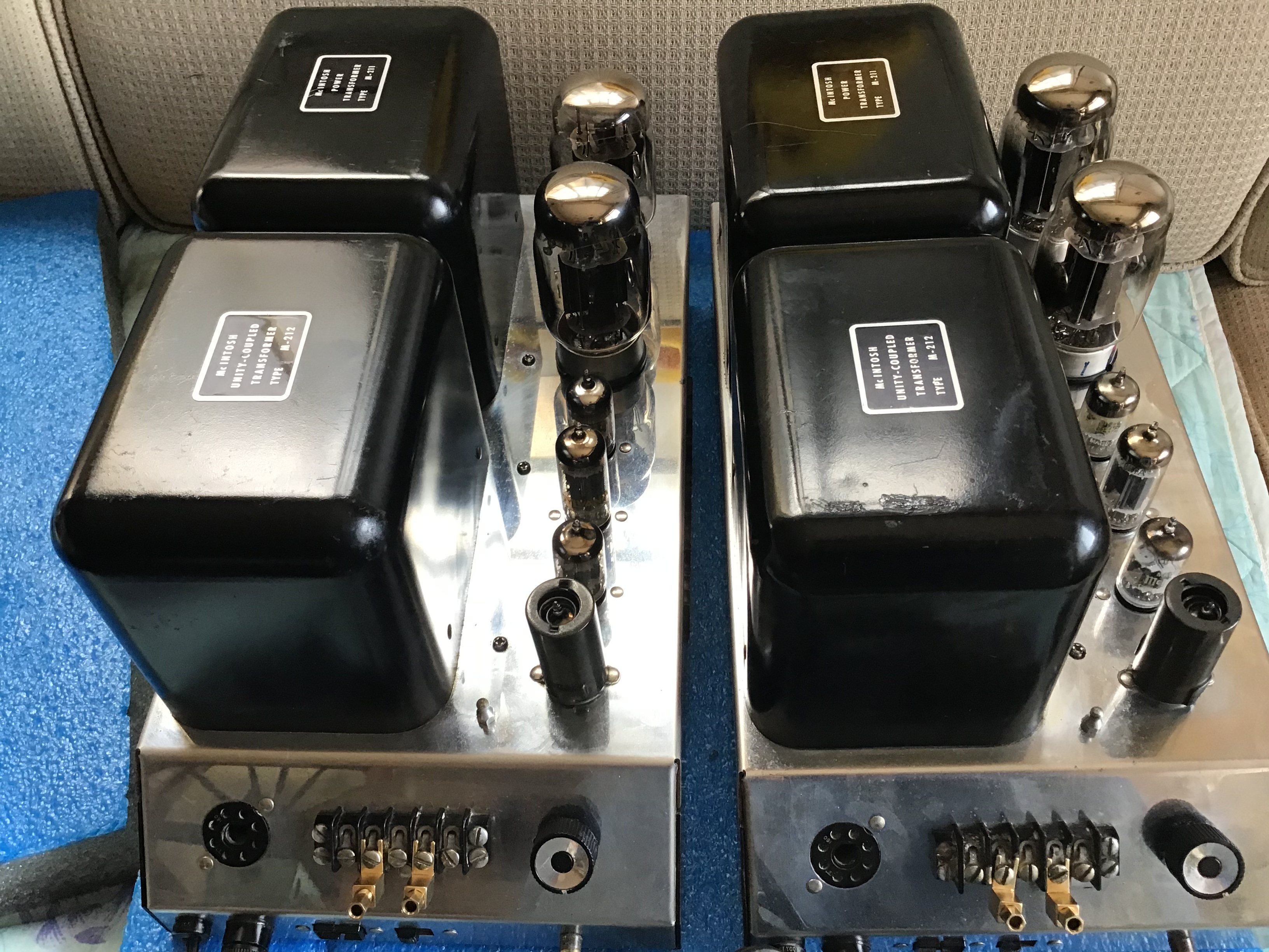 Mcintosh mc75 真空管擴大機一對英國金獅kt88 | Yahoo拍賣