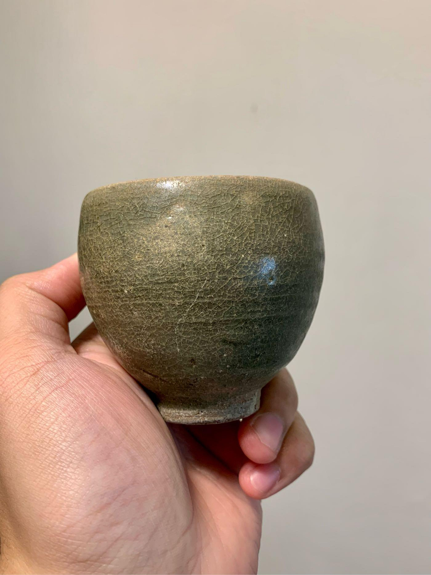 高麗青磁盃台 古美術 吉戸 - 高麗青磁 盞 托 | 古美術品専門サイト fufufufu.com