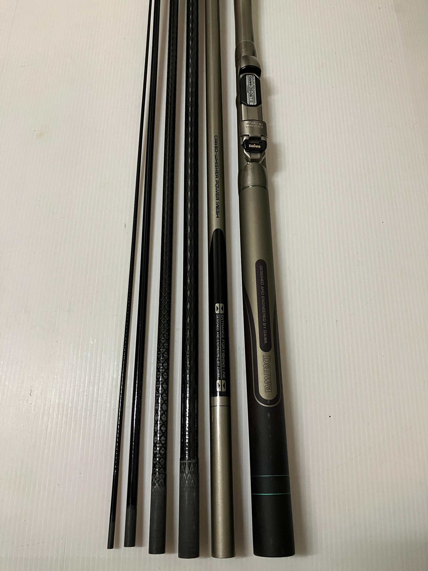 DAIWA CARBO-WHISKER PWOWE MESH （IL） 飛竜2-54 中通前打竿