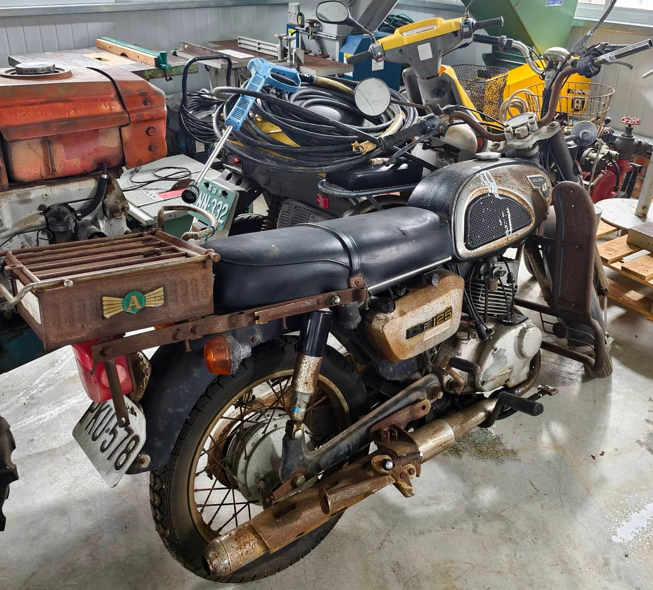 收藏級品味！Kawasaki B1 125 老機車 復古魅力重現/二手 中古可議價