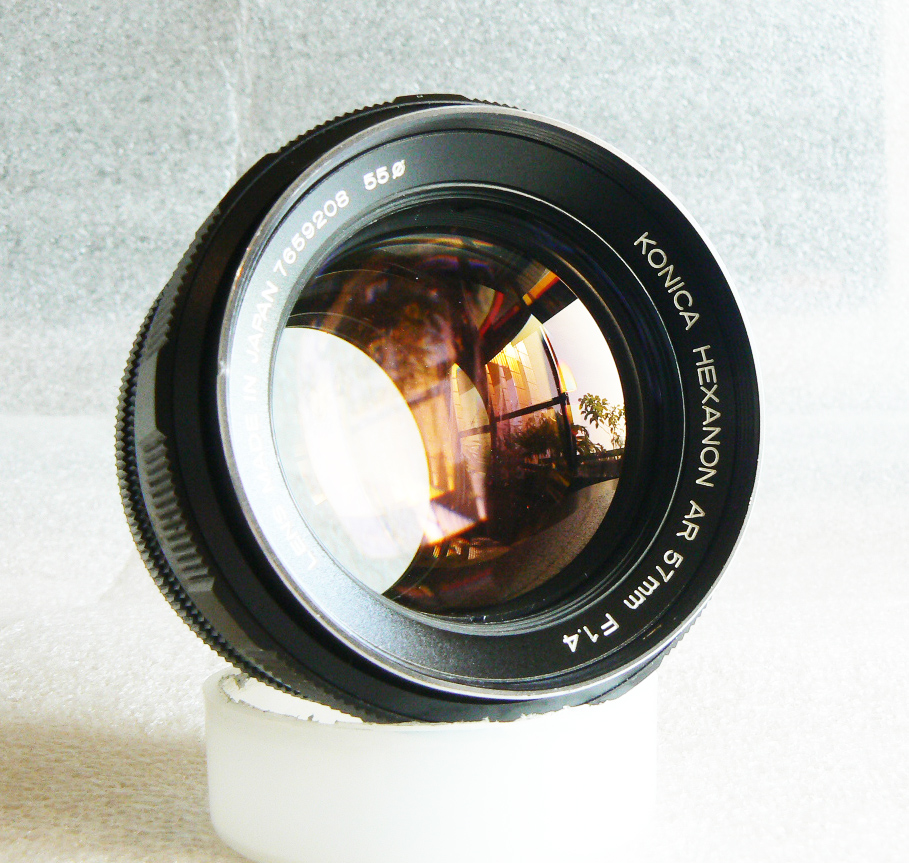 悠悠山河】收藏級黃金膜超極透亮Leica味KONICA HEXANON 57mm F1