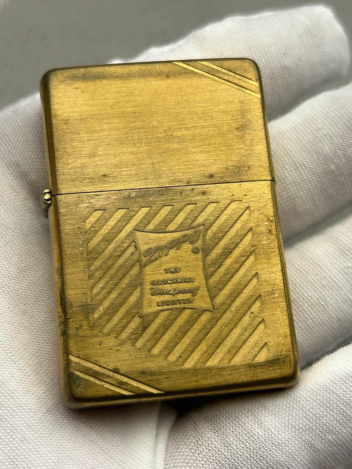 嚴選Zippo二手85年限定款純銅37切角打火機 品相佳如實拍展示 85 Zippo 打火機 純銅