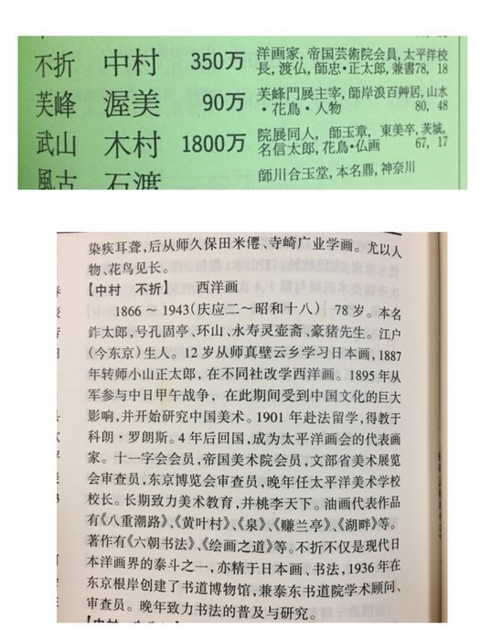好藝號】中村不折日本畫家長樂萬萬年款(不折書) 絹本畫心尺寸34X100cm