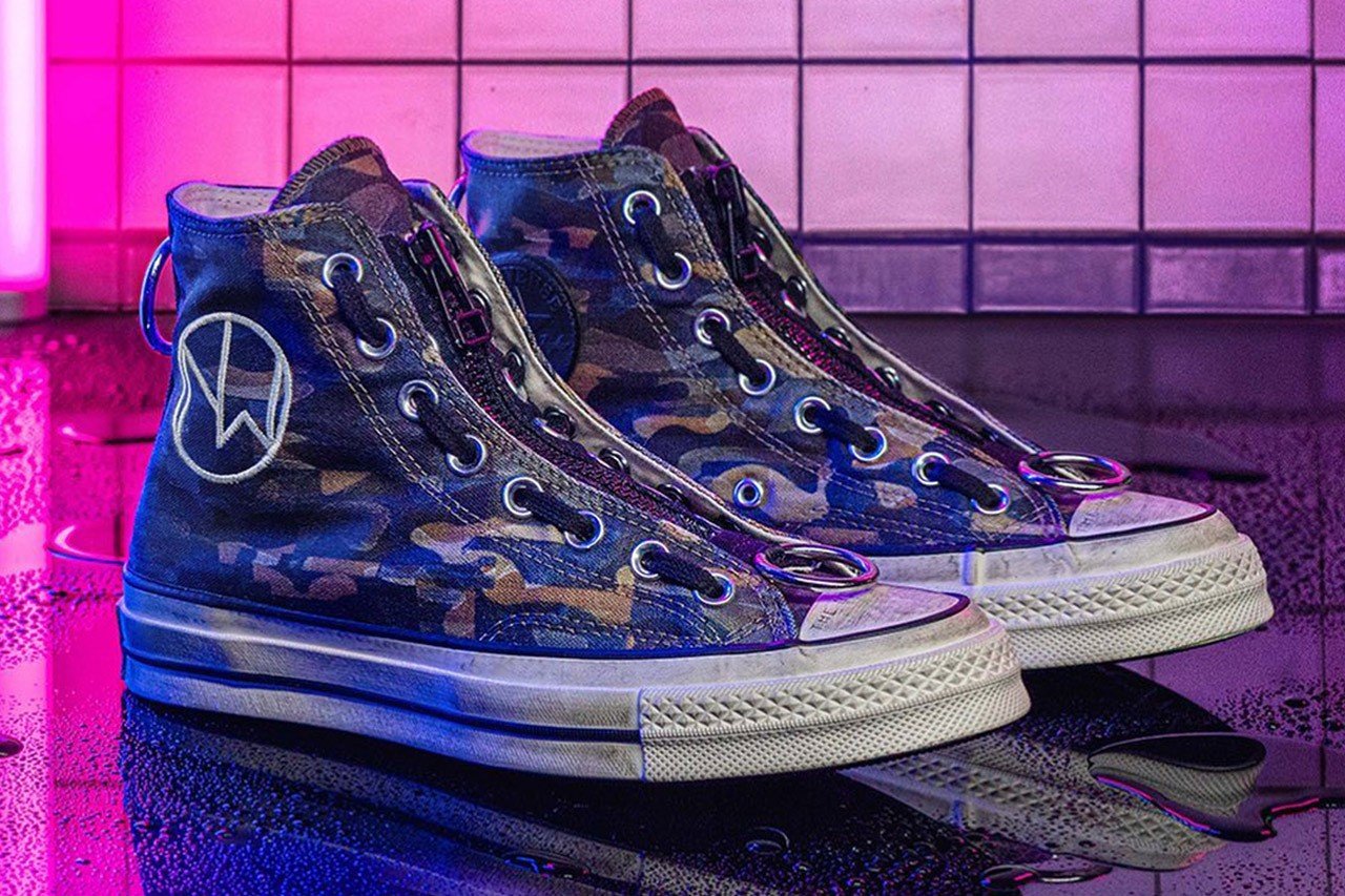 R'代購Converse Undercover Chuck Taylor 1970s Hi 迷彩164833C