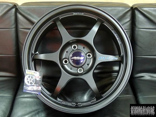 CS-141】全新正日本BUDDY CLUB P1-RACING SF 輕量化18吋鋁圈4孔100 / 4
