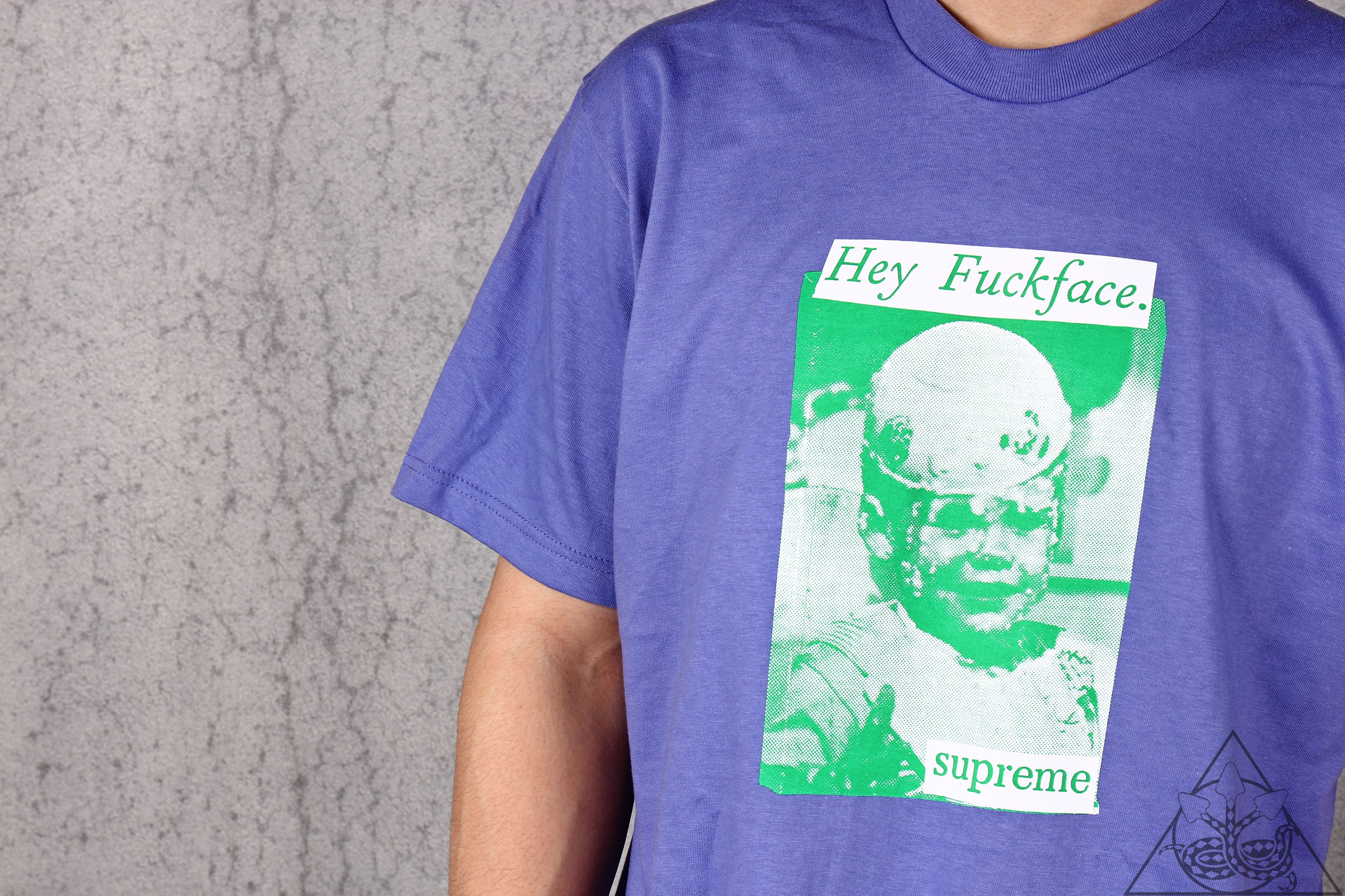 HYDRA】Supreme Fuck Face Tee Light 嬰兒圖像短T 隱藏版【SUP214 