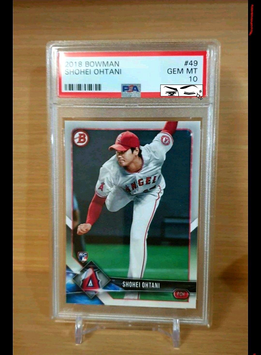 2018 BOWMAN 49 大谷翔平 RC PSA 10 大谷翔平 RC PSA10】2018 Bowman Shohei Ohtani 2018 Bowmans