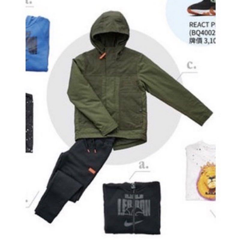 全新 正品 NIKE 耐吉 LEBRON JACKET 大童冬季運動夾克 防風外套