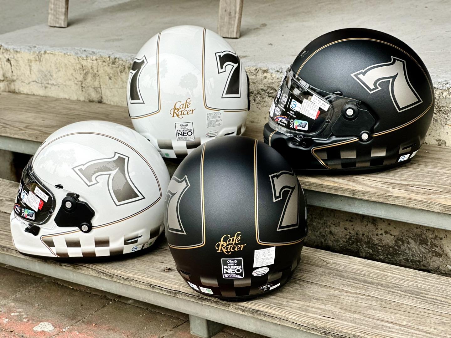 Arai Cafe Racer Cafe Racer Rapide Helmet Jual Arai Rapide Neo Cafe