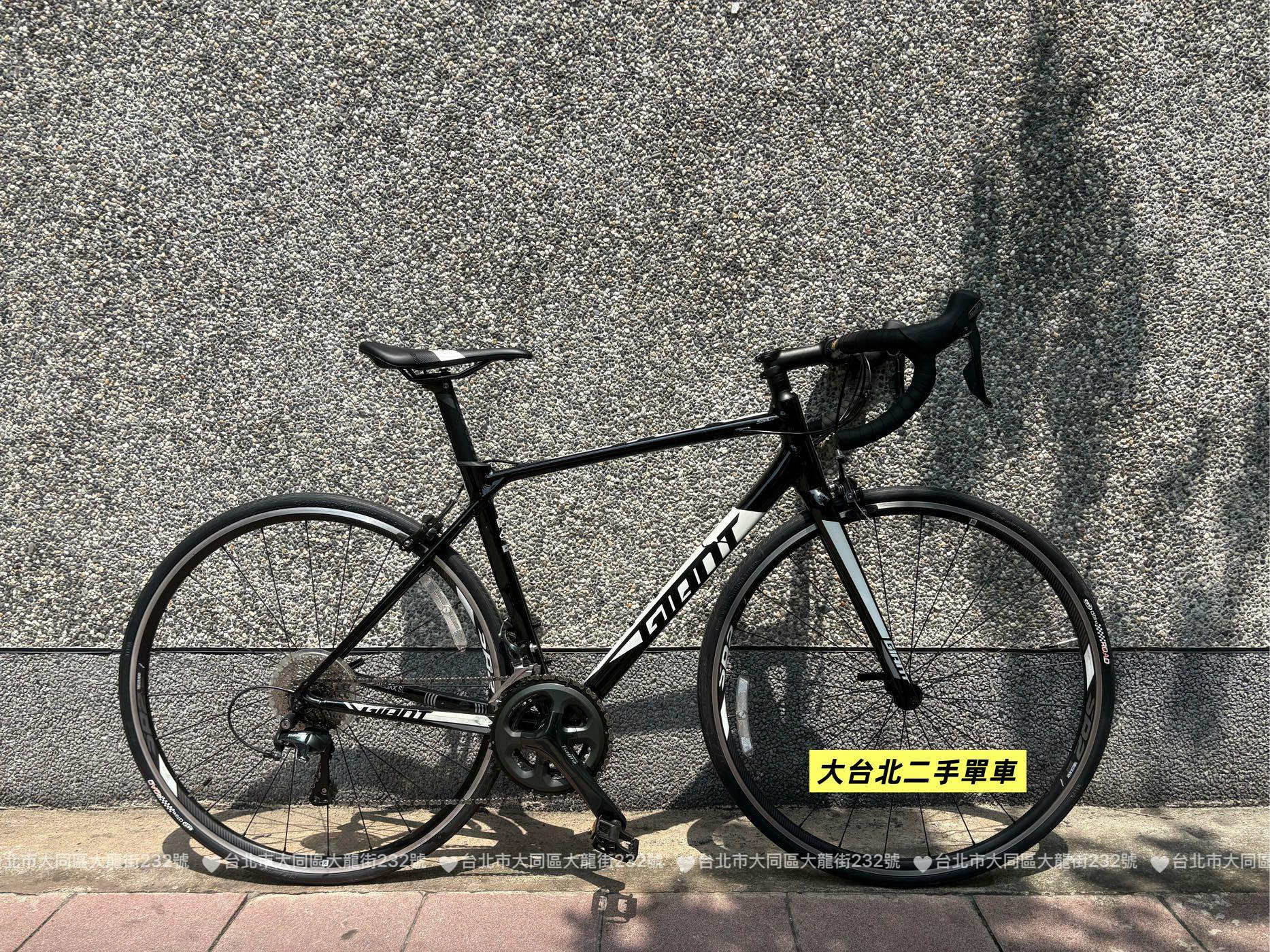 2020 捷安特GIANT NEW TCR SL2  黑色 M號 二手公路車 二手腳踏車 自行車 中古車 台北市 contend SL 1 2