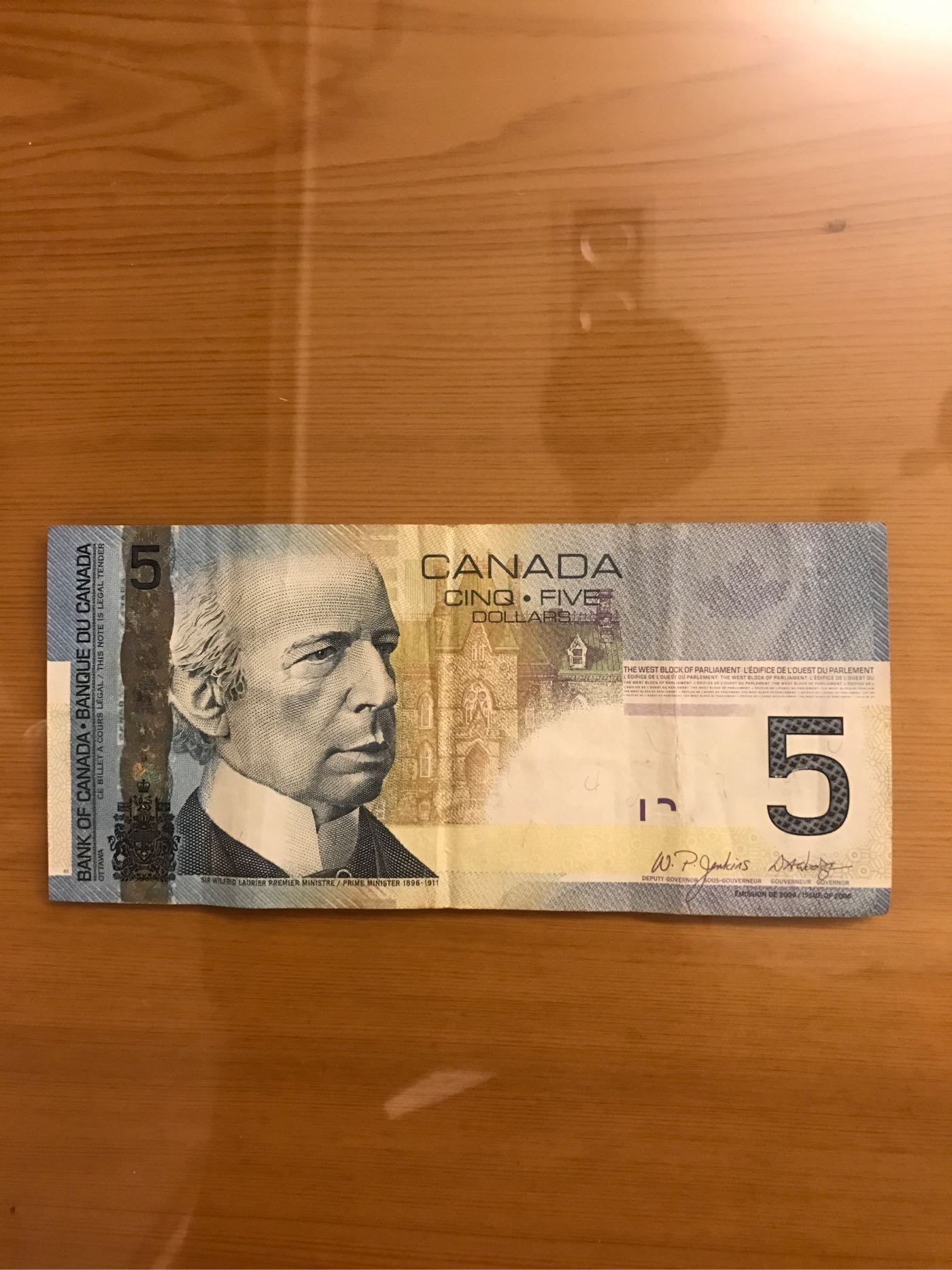 H2Shop】加拿大加幣5元快樂的冬季運動2005年紙幣舊鈔舊版絕版品現貨Canada | Yahoo拍賣