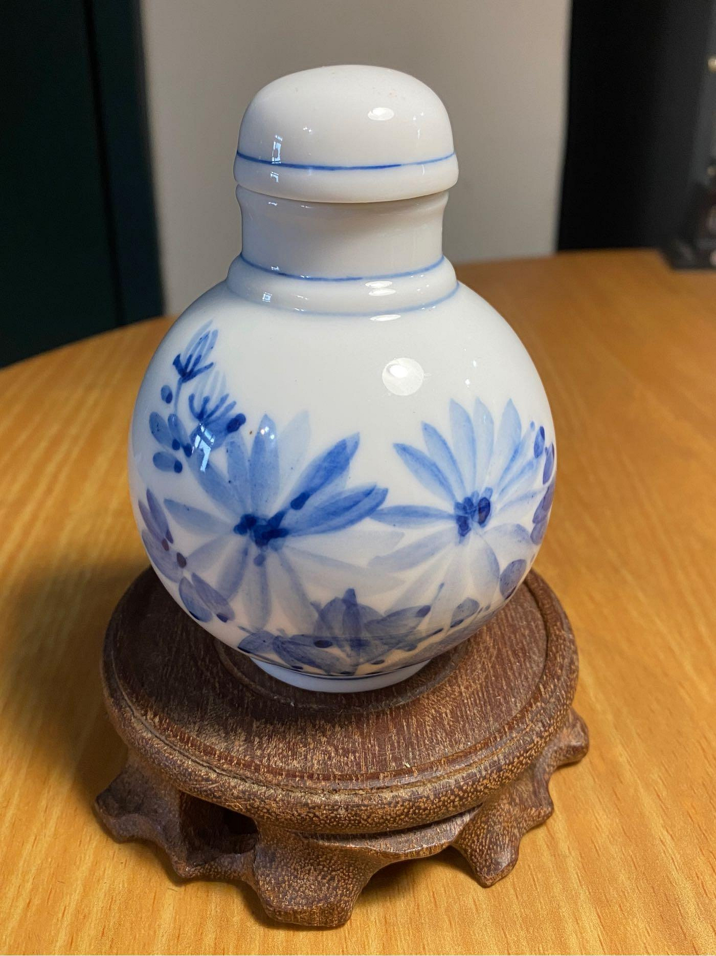 早期巧妙堂手繪茶葉罐茶倉保存良好無嗑無裂（二手） | Yahoo拍賣