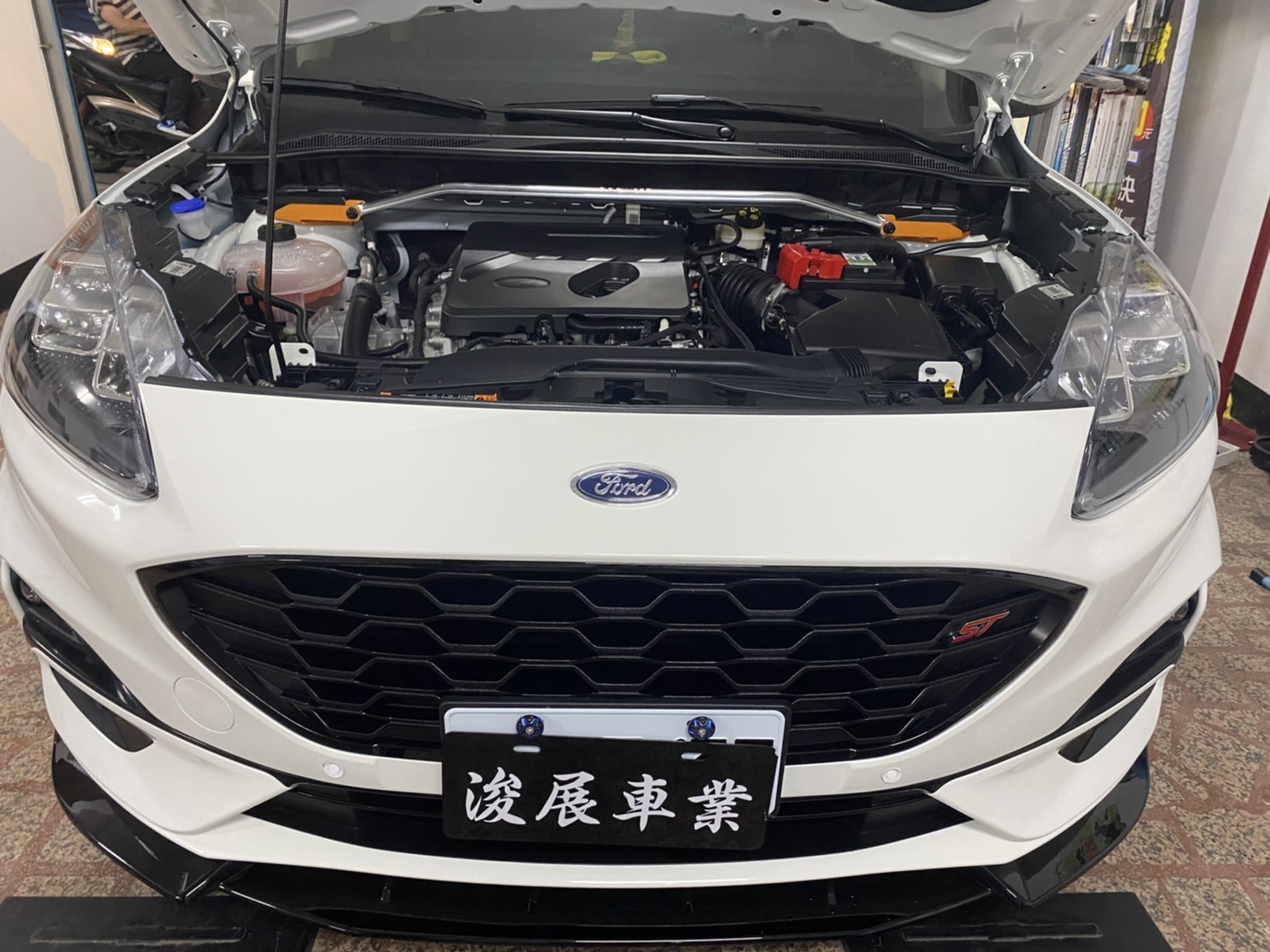 汽車配件高手 FORD KUGA  引擎室拉桿 SUMMIT