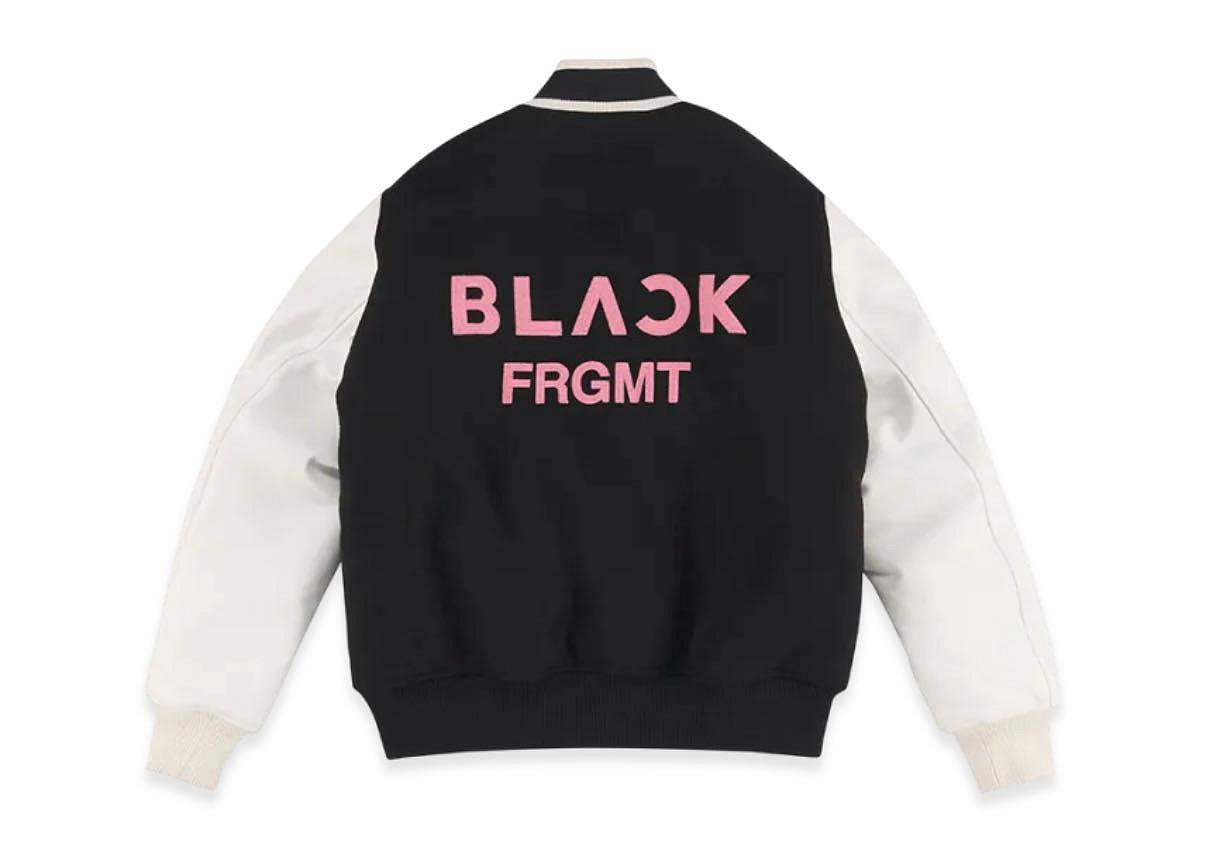 FRAGMENT x BLACKPINK Stadium Jacket 聯名款夾克外套。太陽選物社