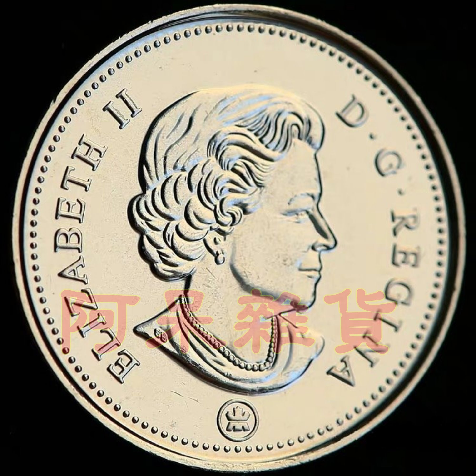 現貨全新加拿大5分海狸硬幣Roots 楓葉品牌衣服動物非現行流通貨幣幣銅板英國女王| Yahoo拍賣