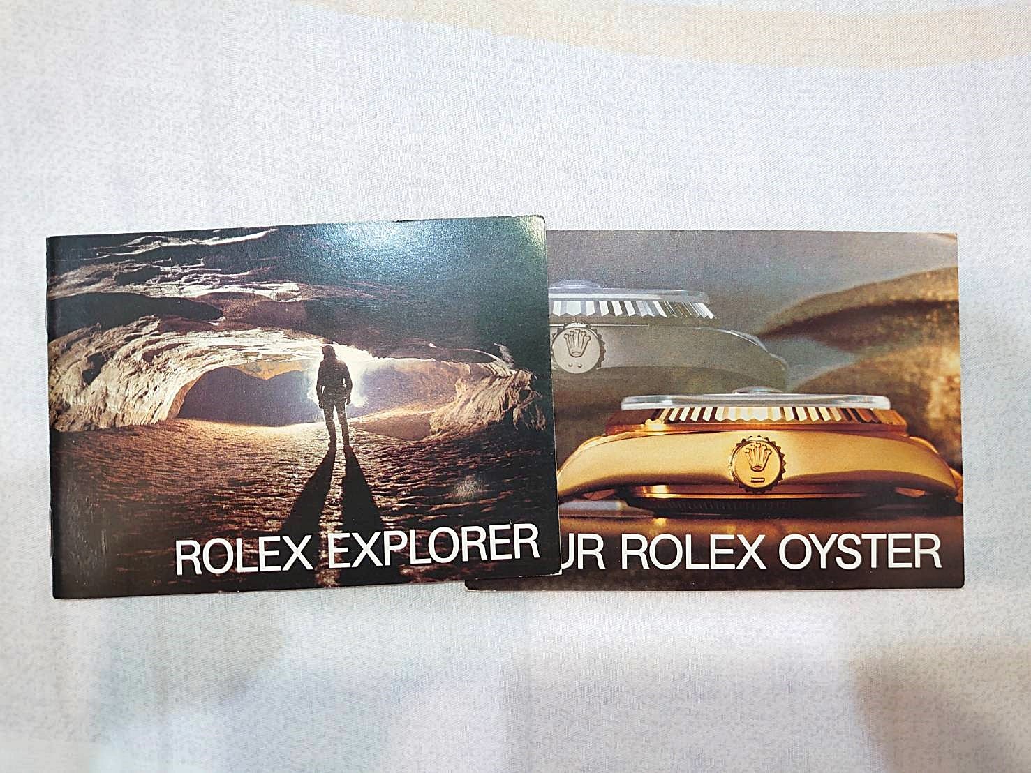 ROLEX 勞力士 1016 16550  原裝說明書 手冊 老配件