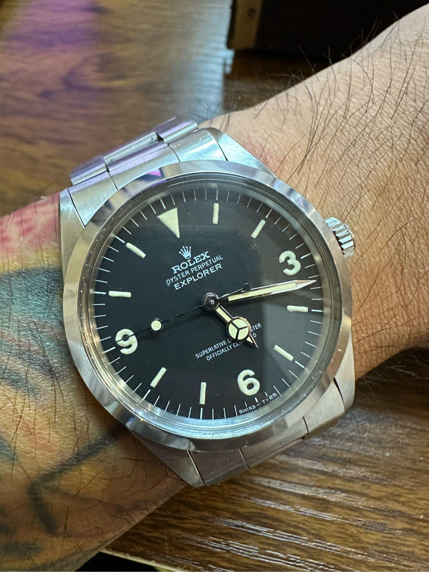 [藏家已交流］Rolex 1016 mk1 explorer 探一 藥膏面 青蛙腳 木村 14270 114270 勞力士