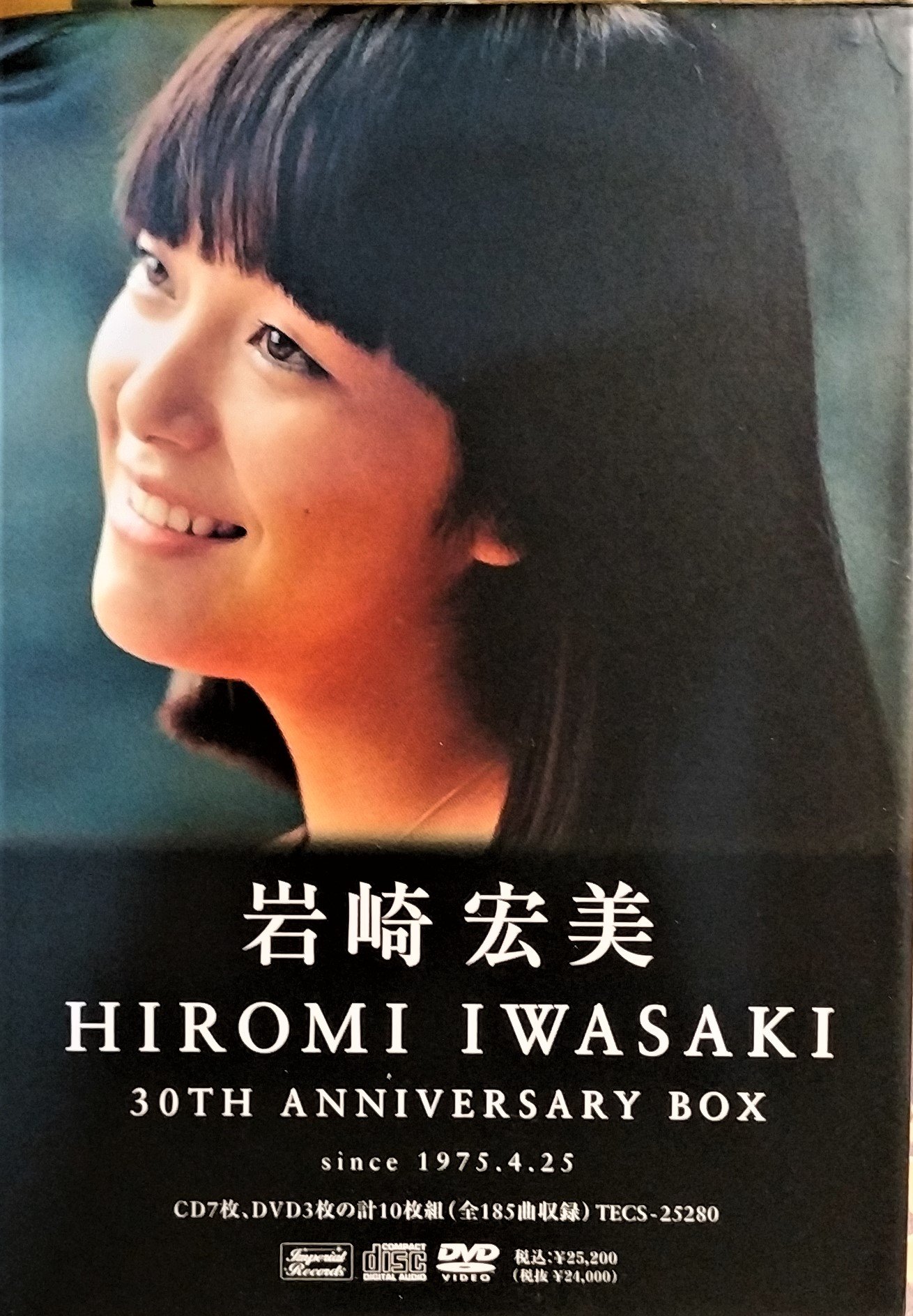 日版已拆近全新已絕版--- 岩崎宏美~ 30TH ANNIVERSARY BOX ( 7CD+3DVD