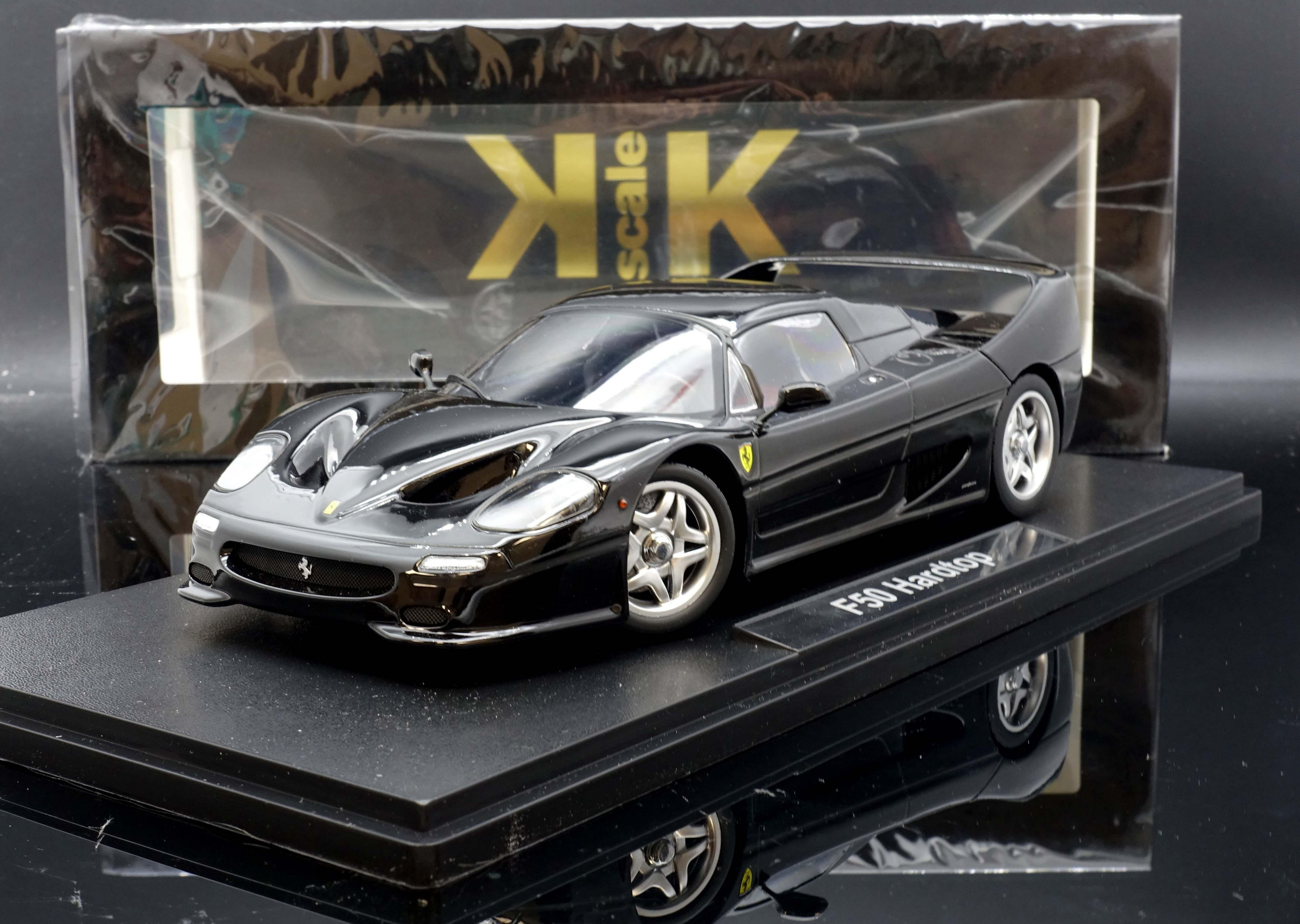MASH】現貨特價KK scale 1/18 Ferrari F50 Hardtop 1995 black | Yahoo拍賣