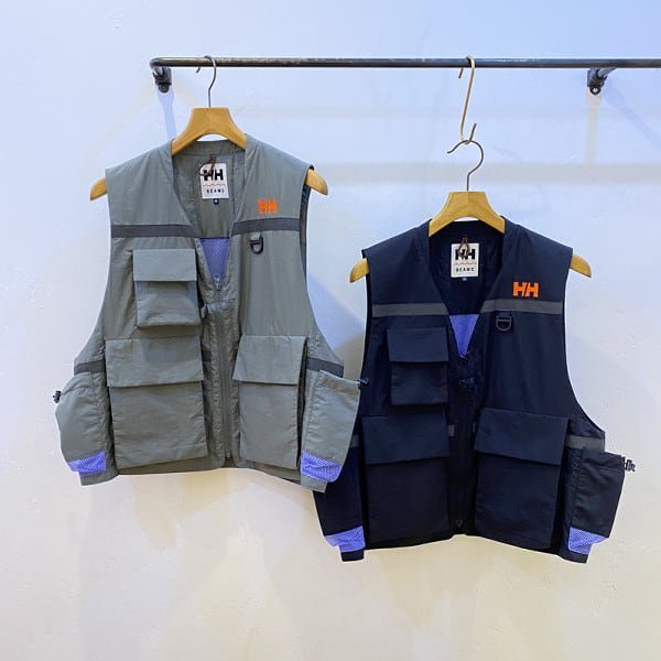 日貨代購CITY】HELLY HANSEN BEAMS 聯名別注Angler Vest 戰術