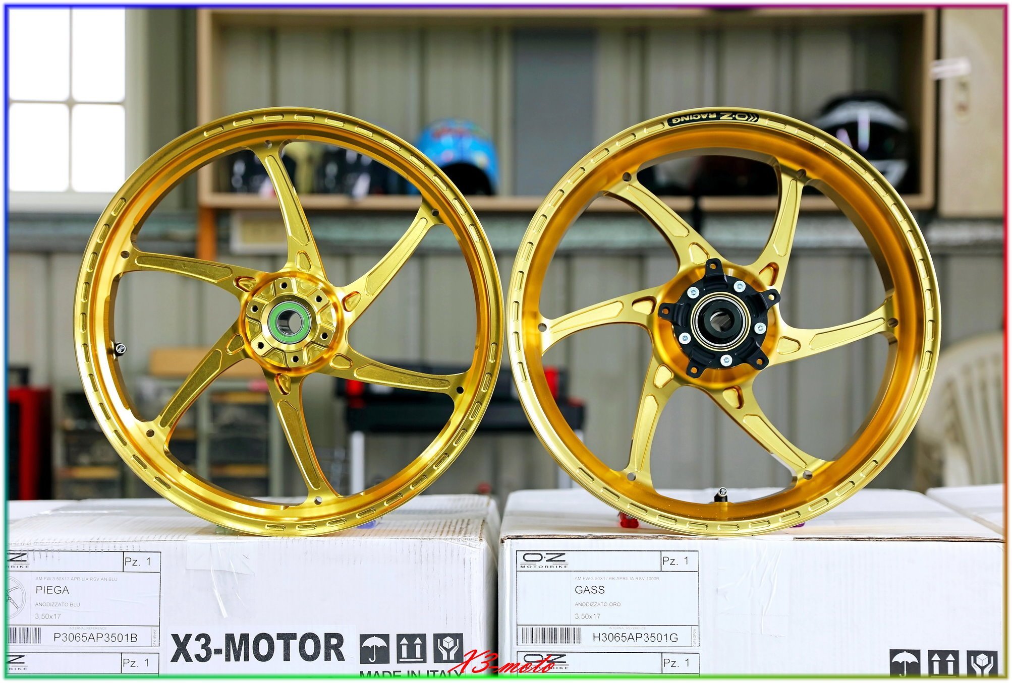 OZ】鋁圈輪框總代理公司貨KAWASAKI ZX6R ZX10R ZX-6R ZX 10R 6R 10RR