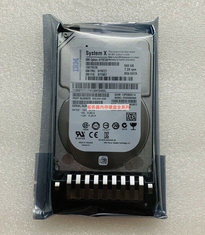 IBM 81y9726?500?GB 2.5?&quot;内蔵ハードドライブ???小売 IBM 81y9726?500?GB 2.5?