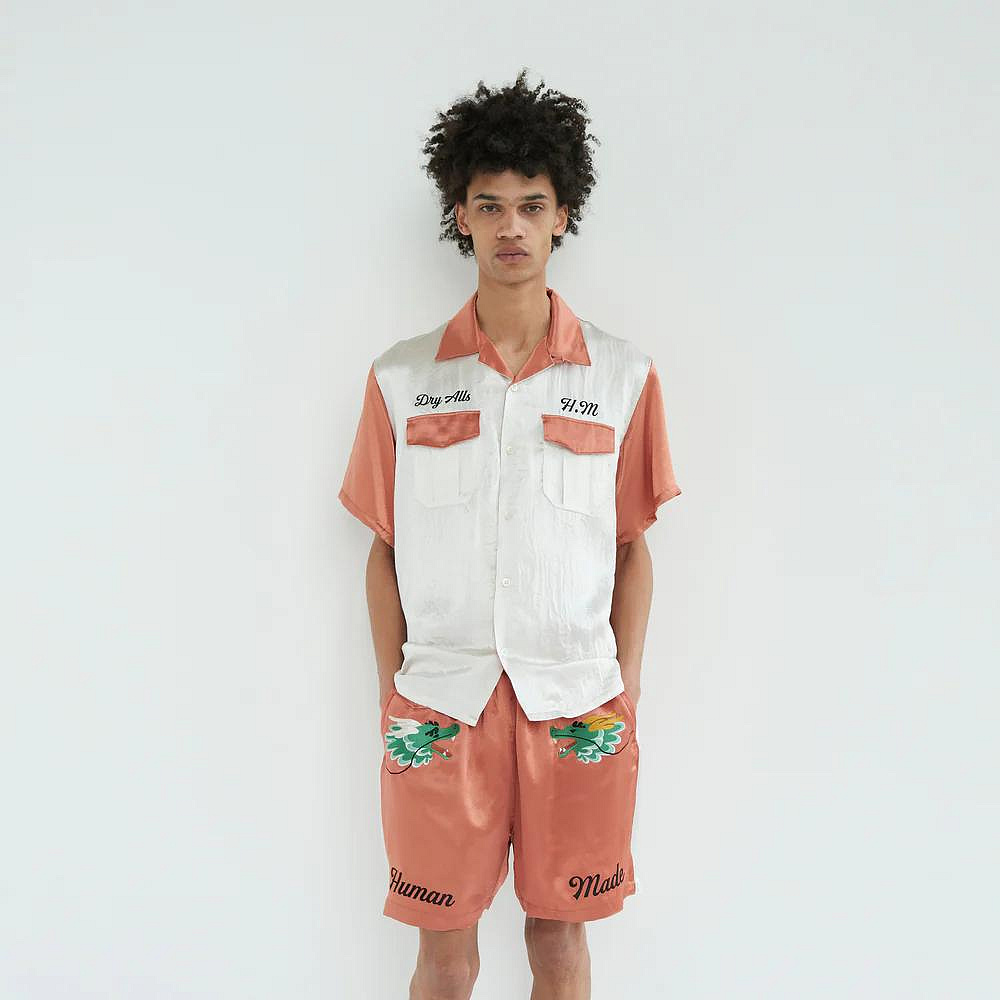 日貨代購CITY】2024SS HUMAN MADE YOKOSUKA SHORTS 龍刺繡拳擊褲短褲