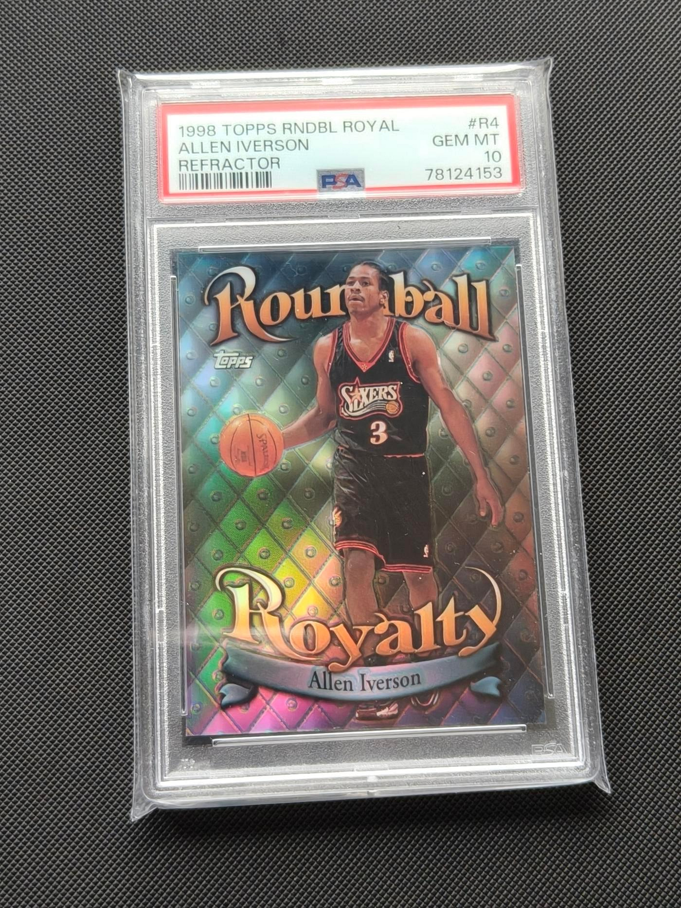 Roundball Royalty Refractors #R4 Iverson FS/NFT