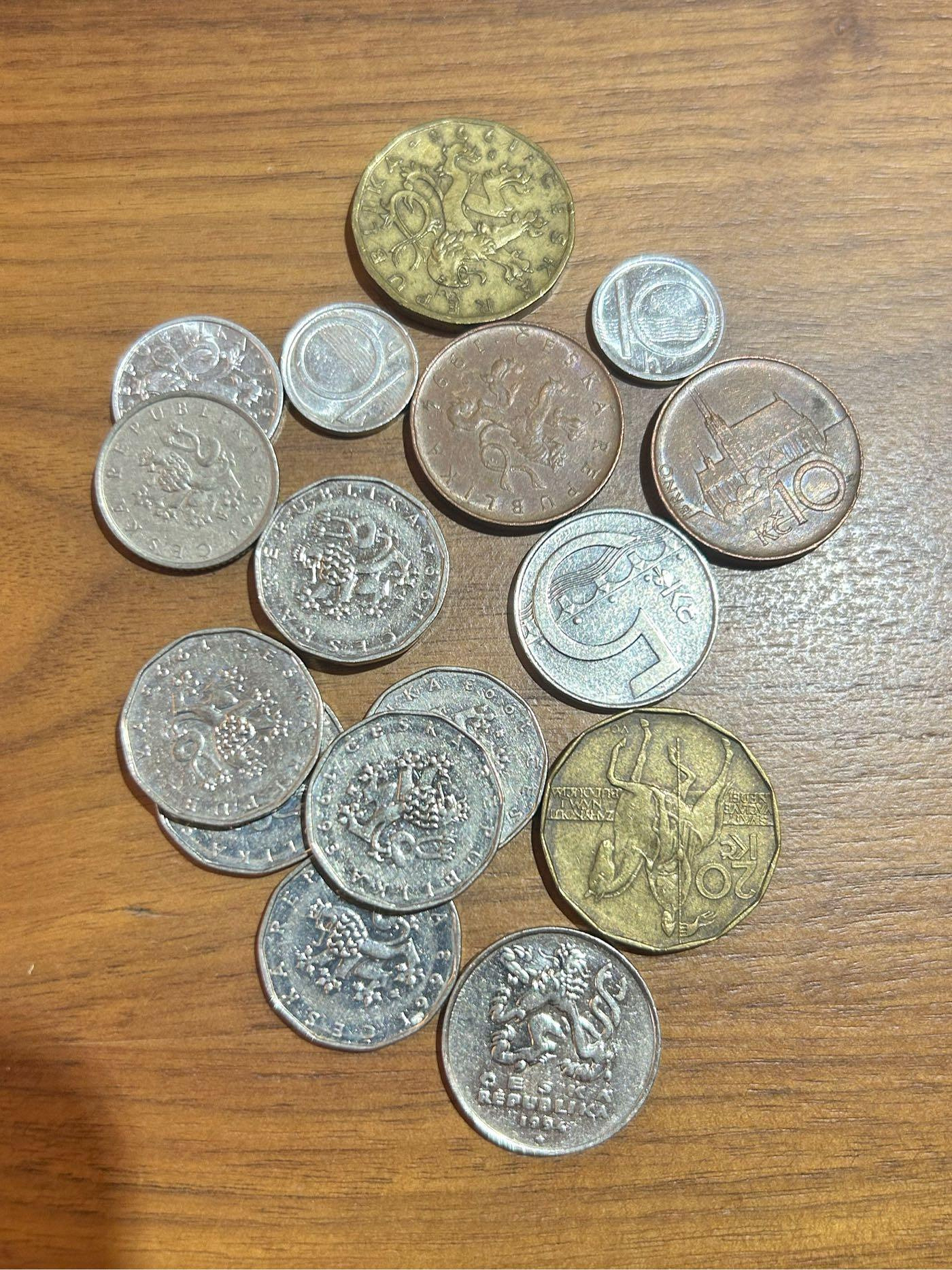 H2Shop】捷克20kc 5kc 克朗獅子Korun Czech Republic 硬幣錢幣現貨附盒| Yahoo拍賣