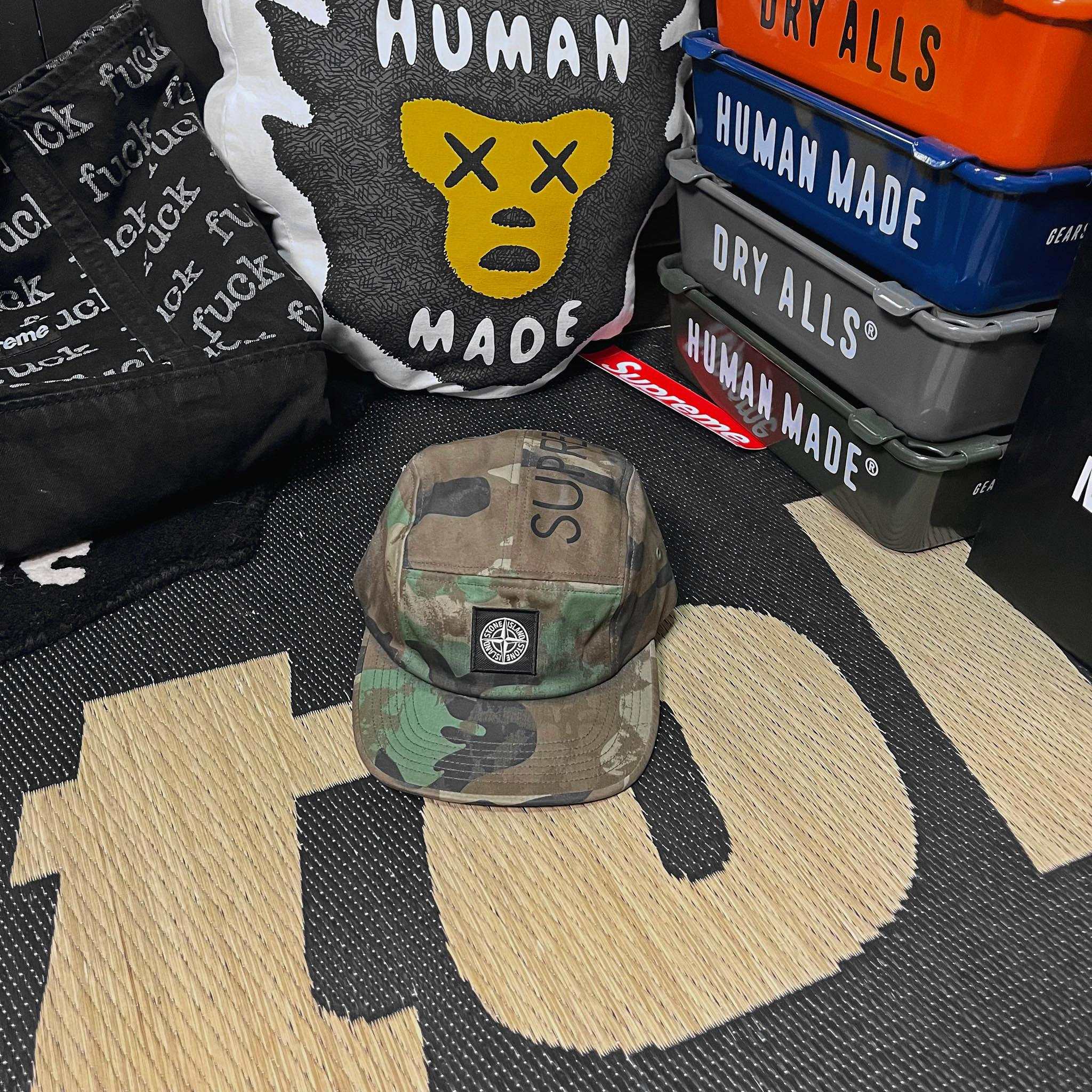 Supreme STONE ISLAND 迷彩 キャップ Supreme Stone Island 迷彩
