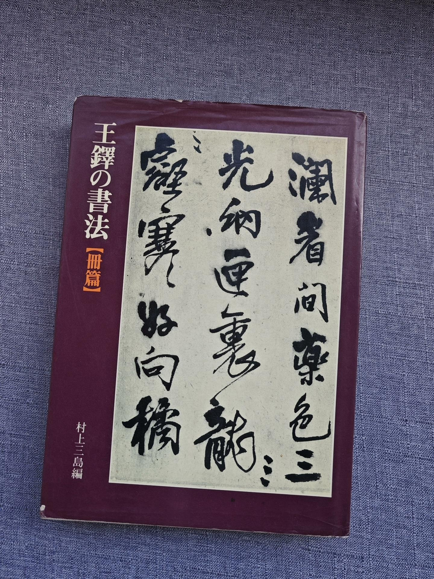 嚴選日本二玄社出版王鐸書法典藏，平裝263頁珍貴版本，品相完好王鐸