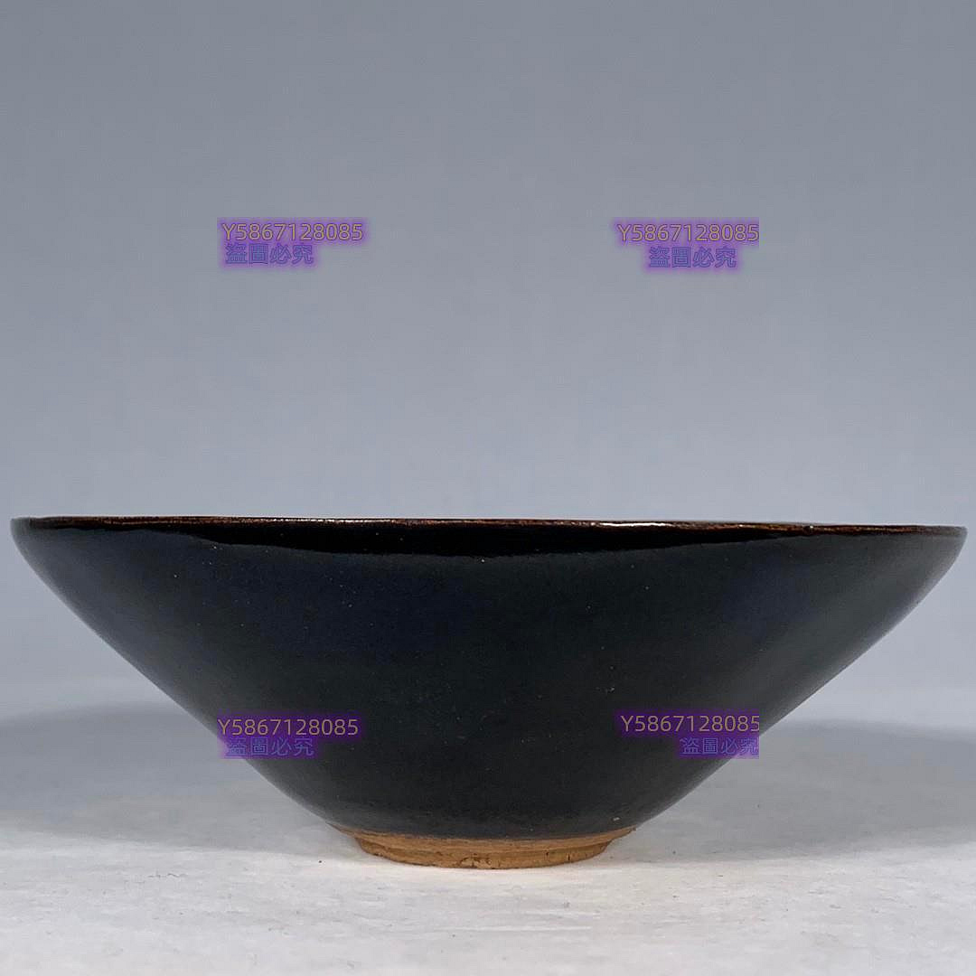 宋吉州窑刻龙纹碗，高5.5直径15.5cm，120891 鈞窯汝瓷建窯【老窯堂