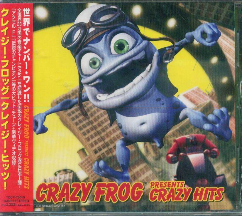 K - Crazy Frog - PRESENTS Crazy Hits 日版CD+3Video - NEW | Yahoo拍賣