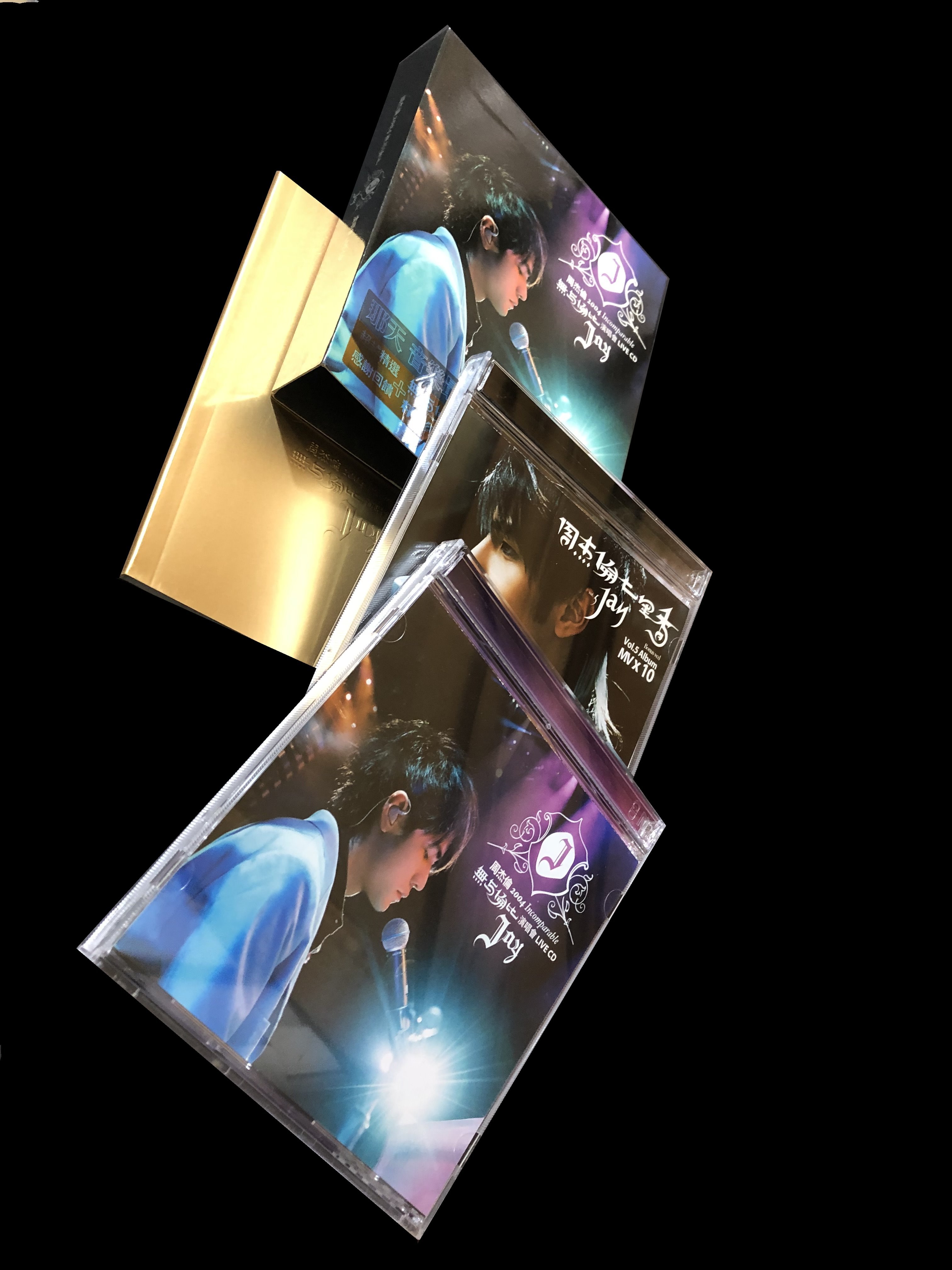 周杰倫 Jay Chou 2004 無與倫比演唱會 Live CD 周杰倫Jay – 2004 Incomparable 無与倫比演唱會Live CD