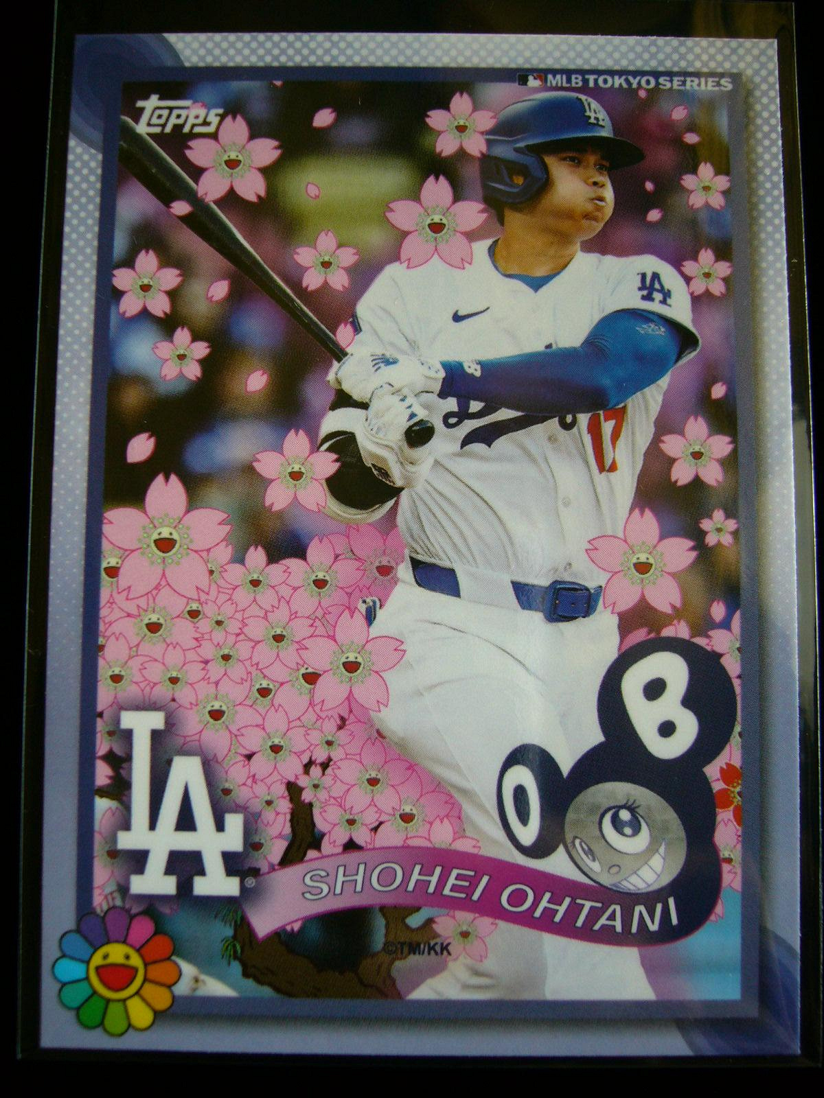 大谷翔平極品村上隆藝術家聯名設計卡2025 Topps Takashi Murakami +