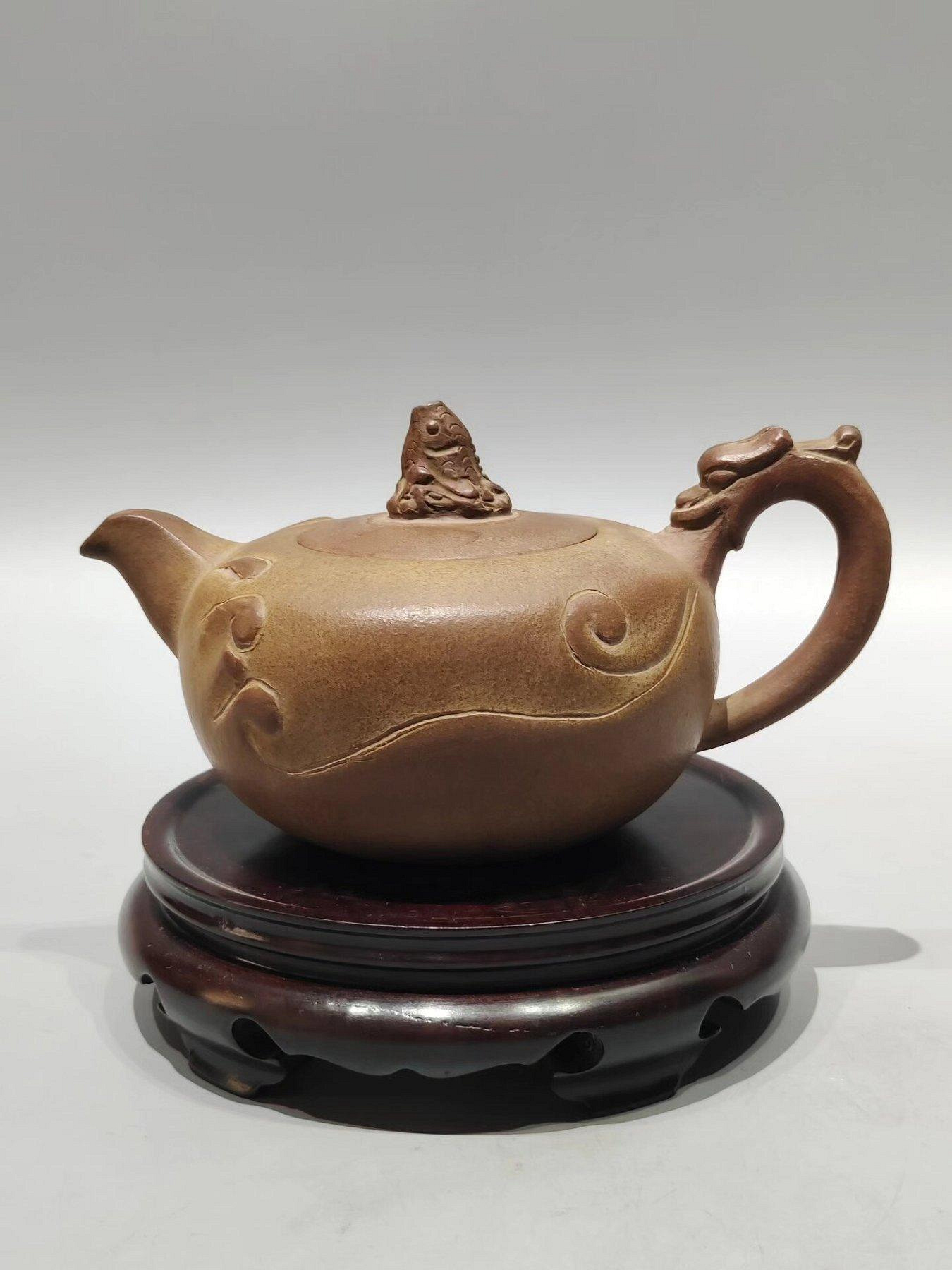 067 骨董品　朱泥南瓜急須　茶壶 　　高建芳製 高建芳的價格推薦- 2026年7月| 比價比個夠BigGo