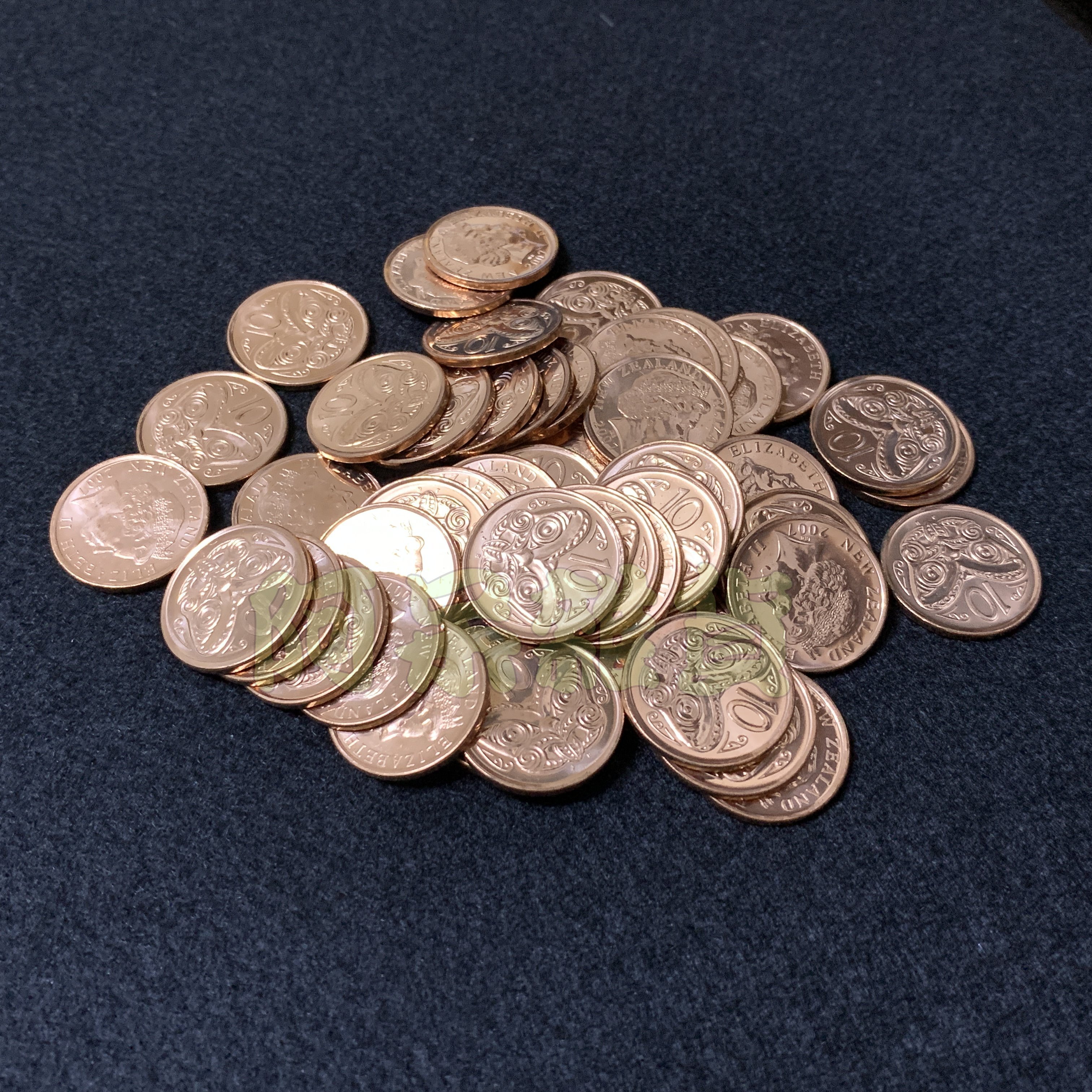 阿呆雜貨現貨全新紐西蘭10分年份隨機圖騰英國女王伊莉莎白二世皇家硬幣錢新西蘭紐幣| Yahoo拍賣