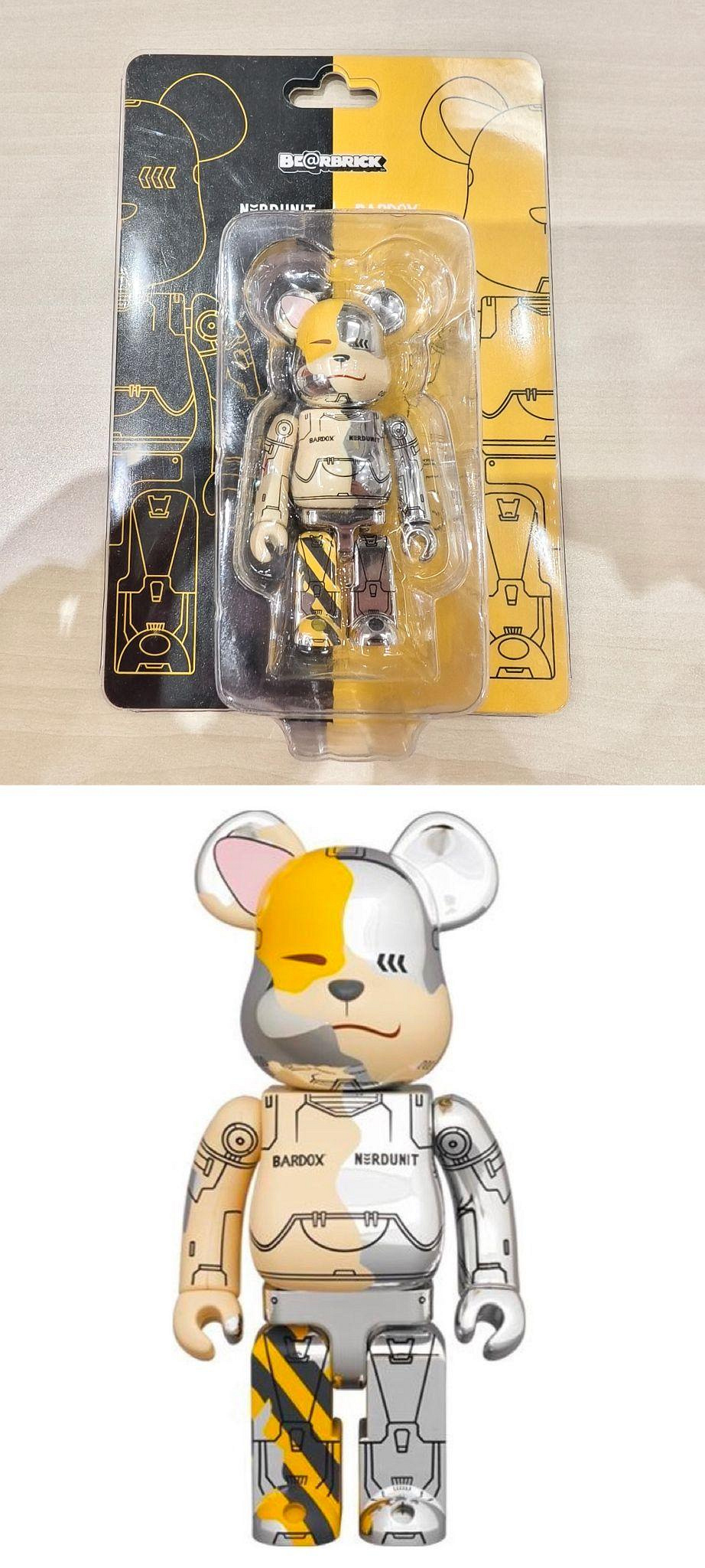 その他 BE@RBRICK NERDUNIT x BARDOX 400% ナードユニットxバルドックスxメディコムトイのベアブリックが