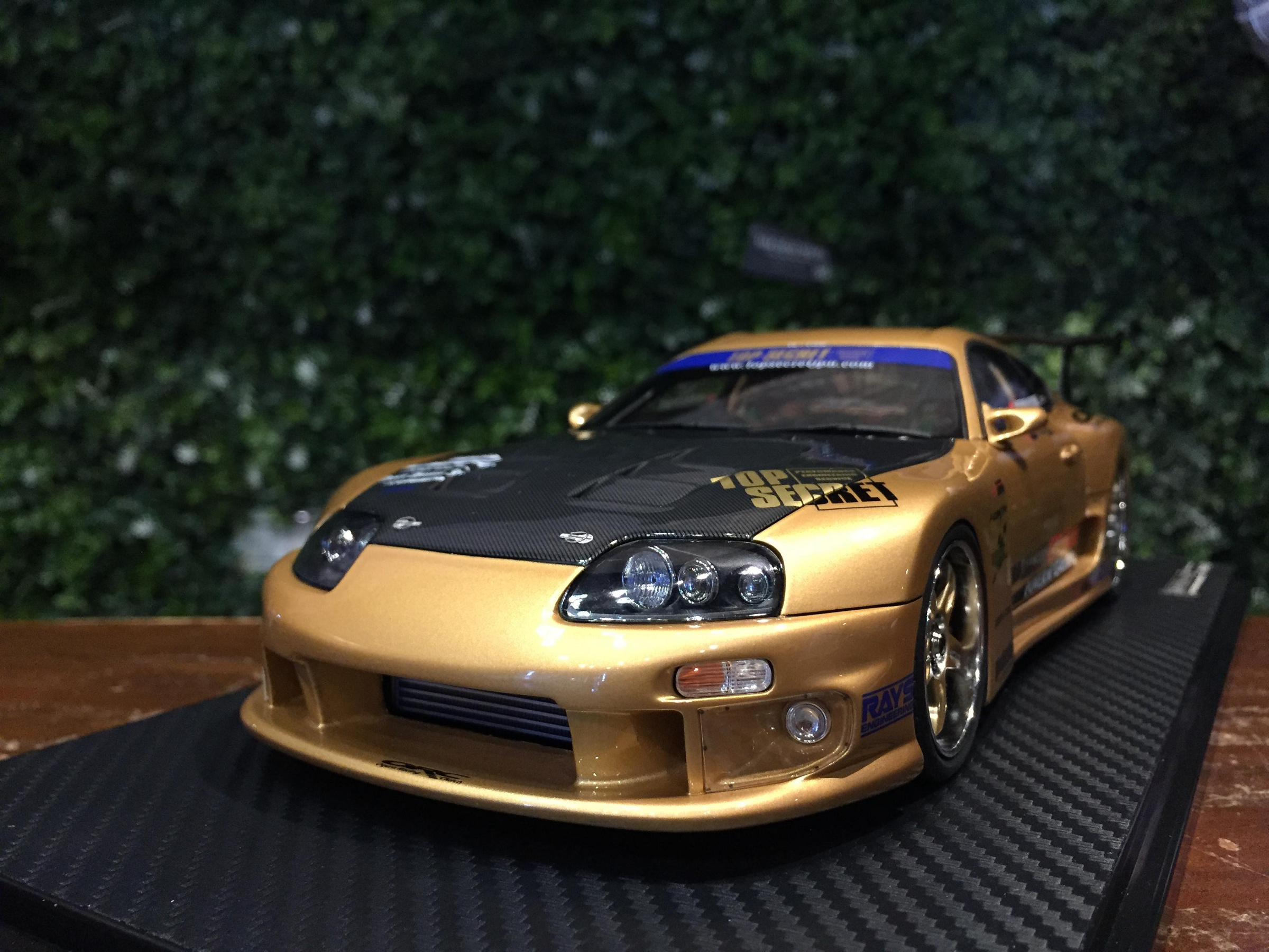 1/18 Ignition TOP SECRET GT300 Supra (A80) Gold IG3743【MGM